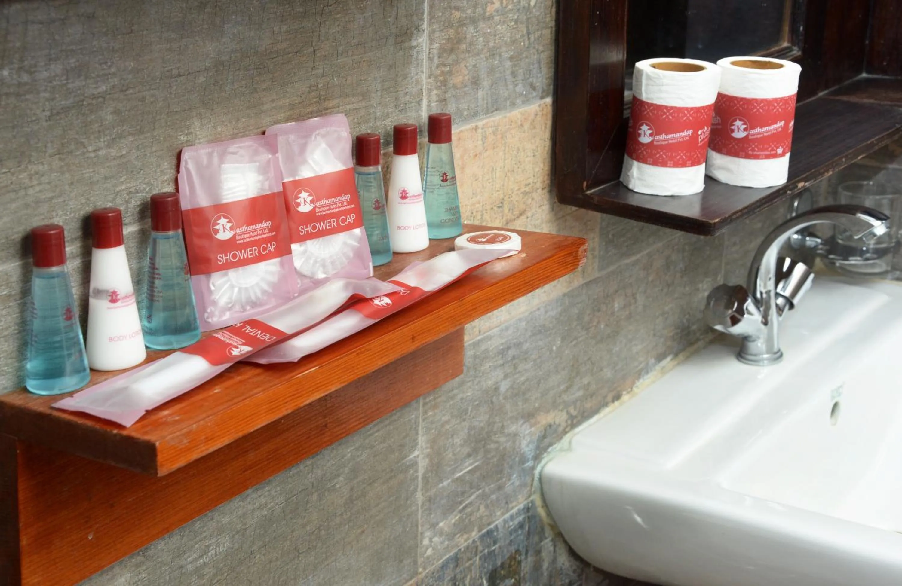 Shower in Kasthamandap Boutique Hotel