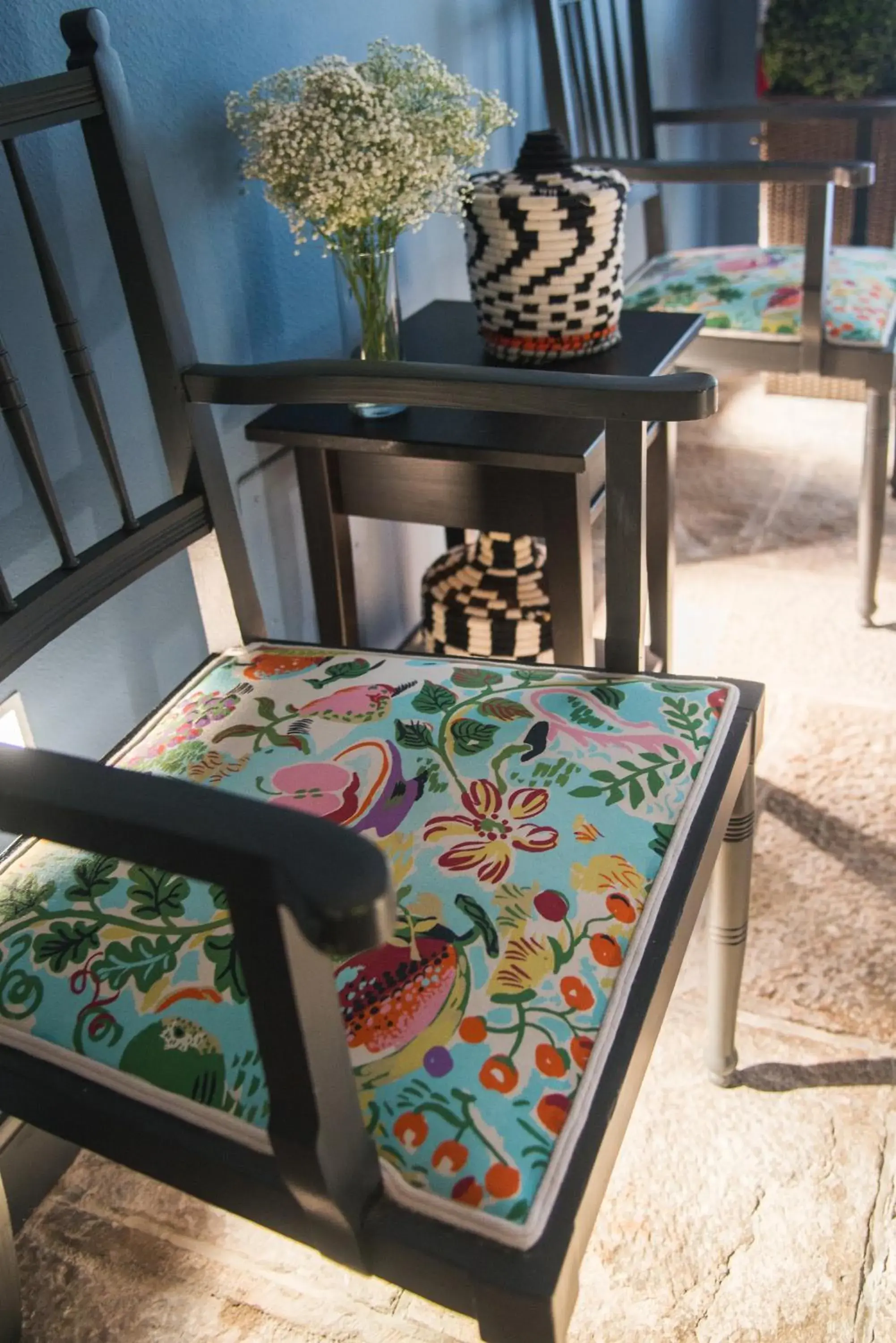 Decorative detail, Seating Area in Hotel Edouard VII