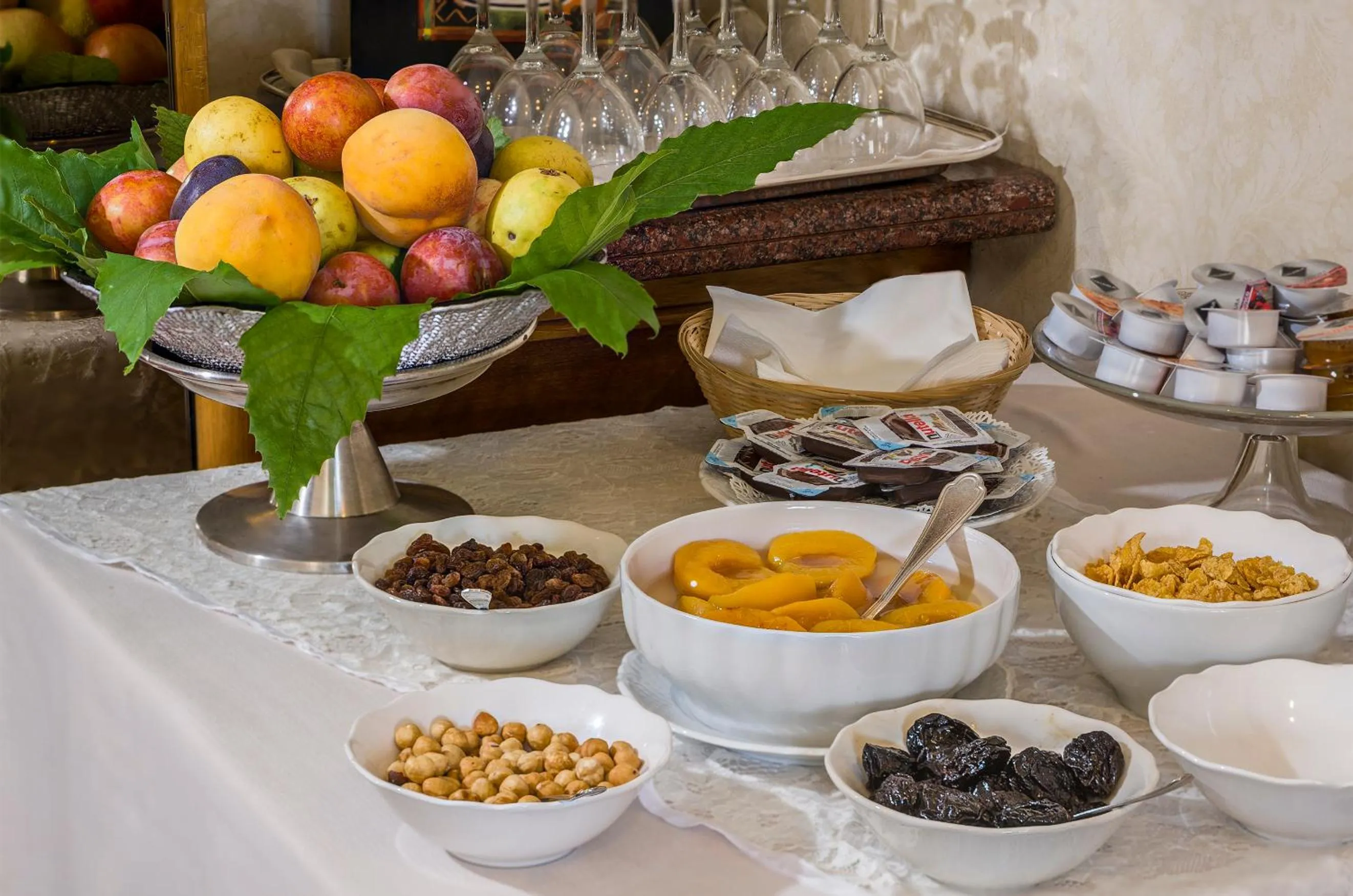 Food in Hotel Cacciani