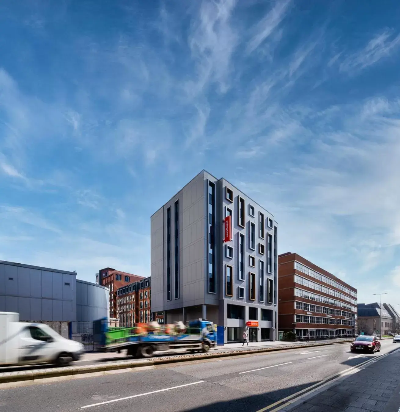 Property building in easyHotel Cardiff