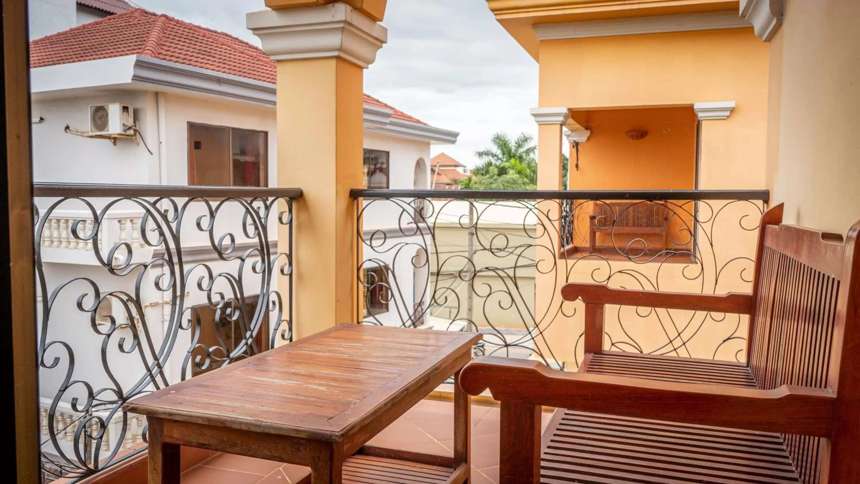 Balcony/Terrace in DEN HOTEL TOTONOU SIEM REAP