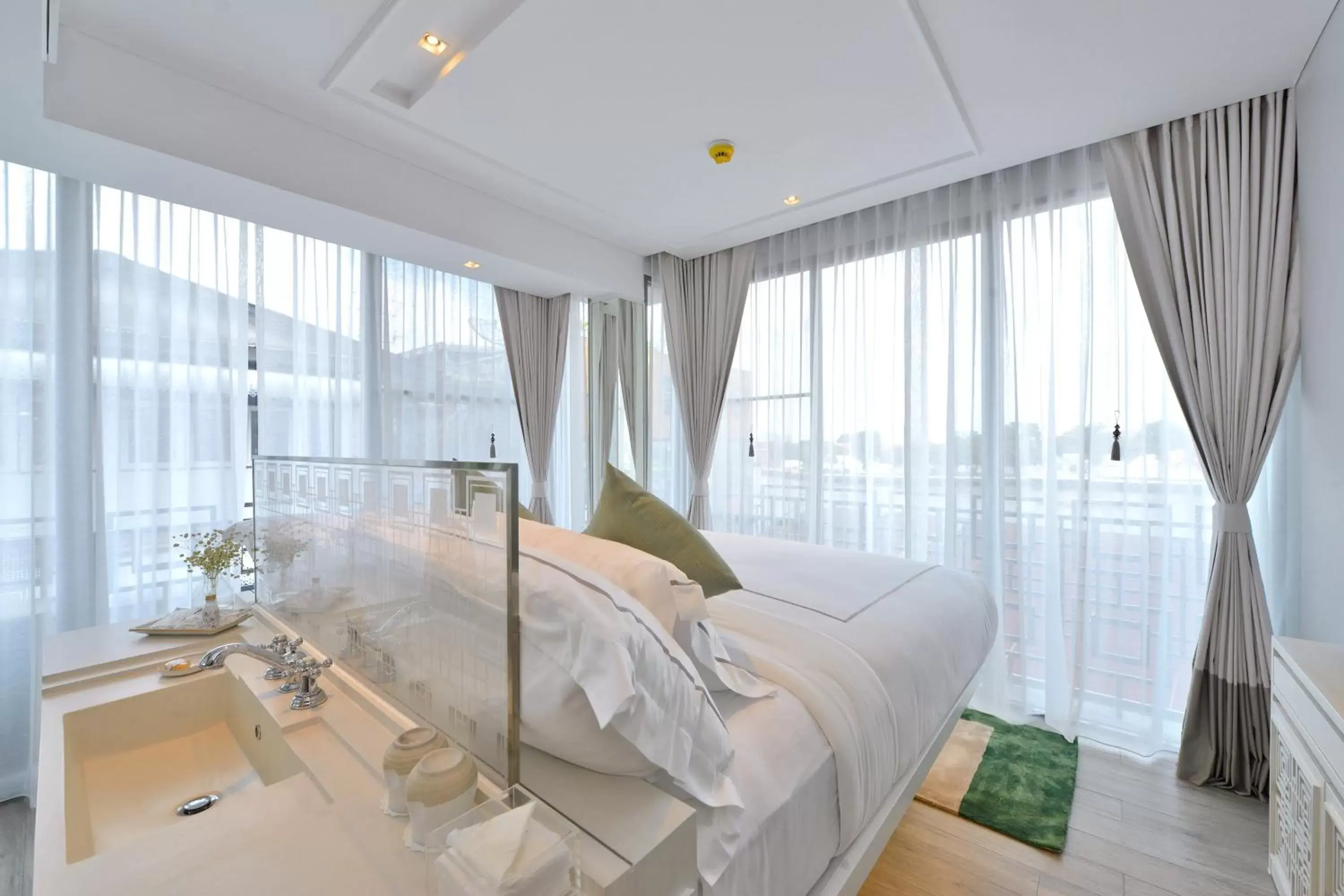 Bed, Room Photo in Riva Arun Bangkok - SHA Extra Plus
