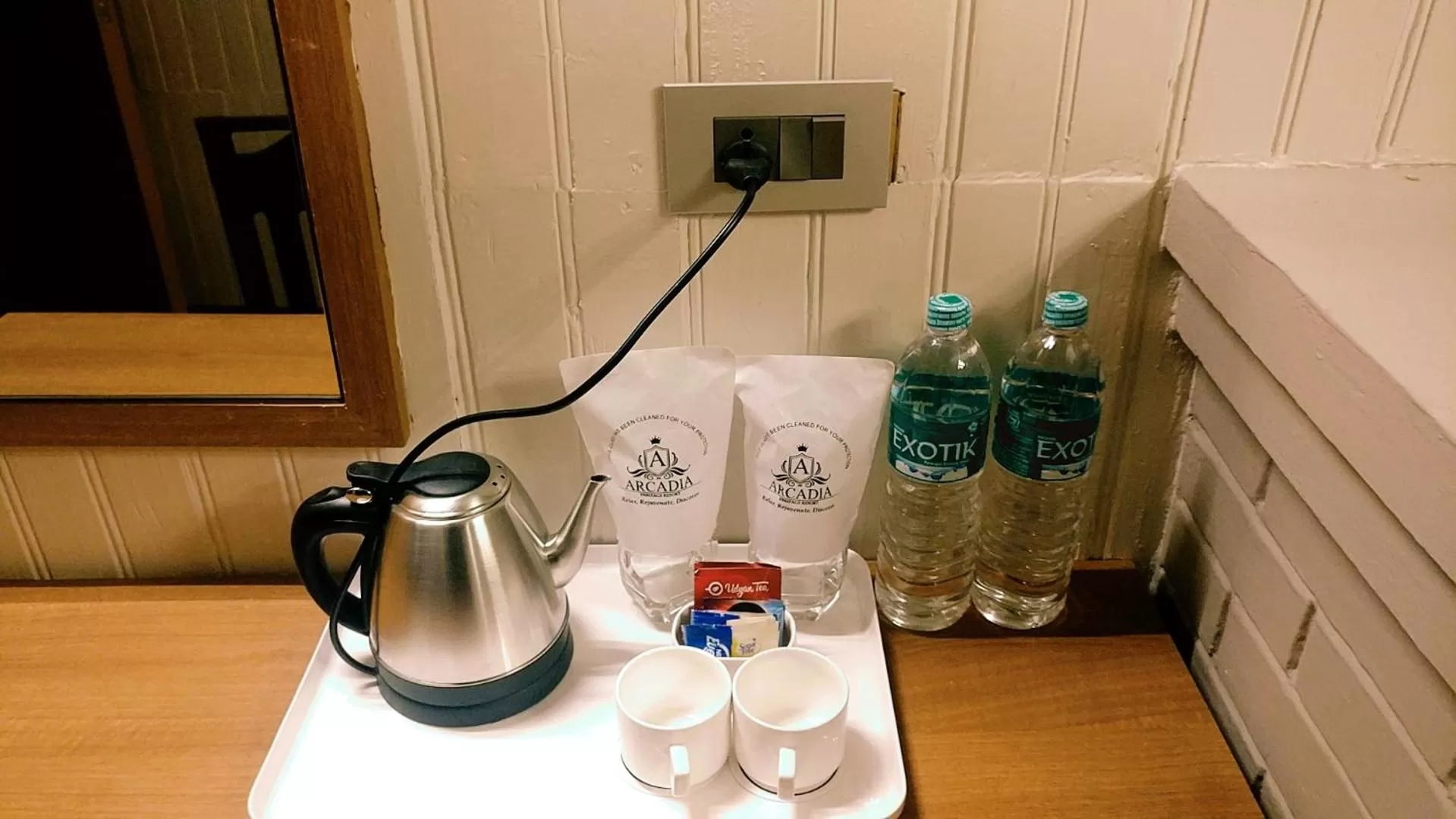 Coffee/tea facilities in Arcadia Heritage Resort