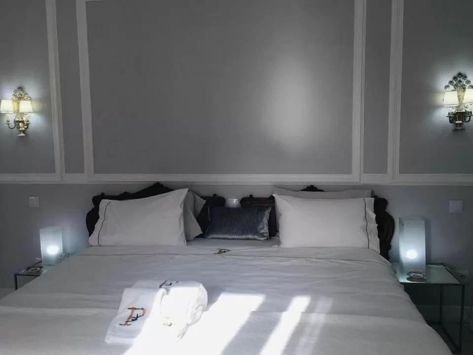 Bed in Palacete Encanto Maior