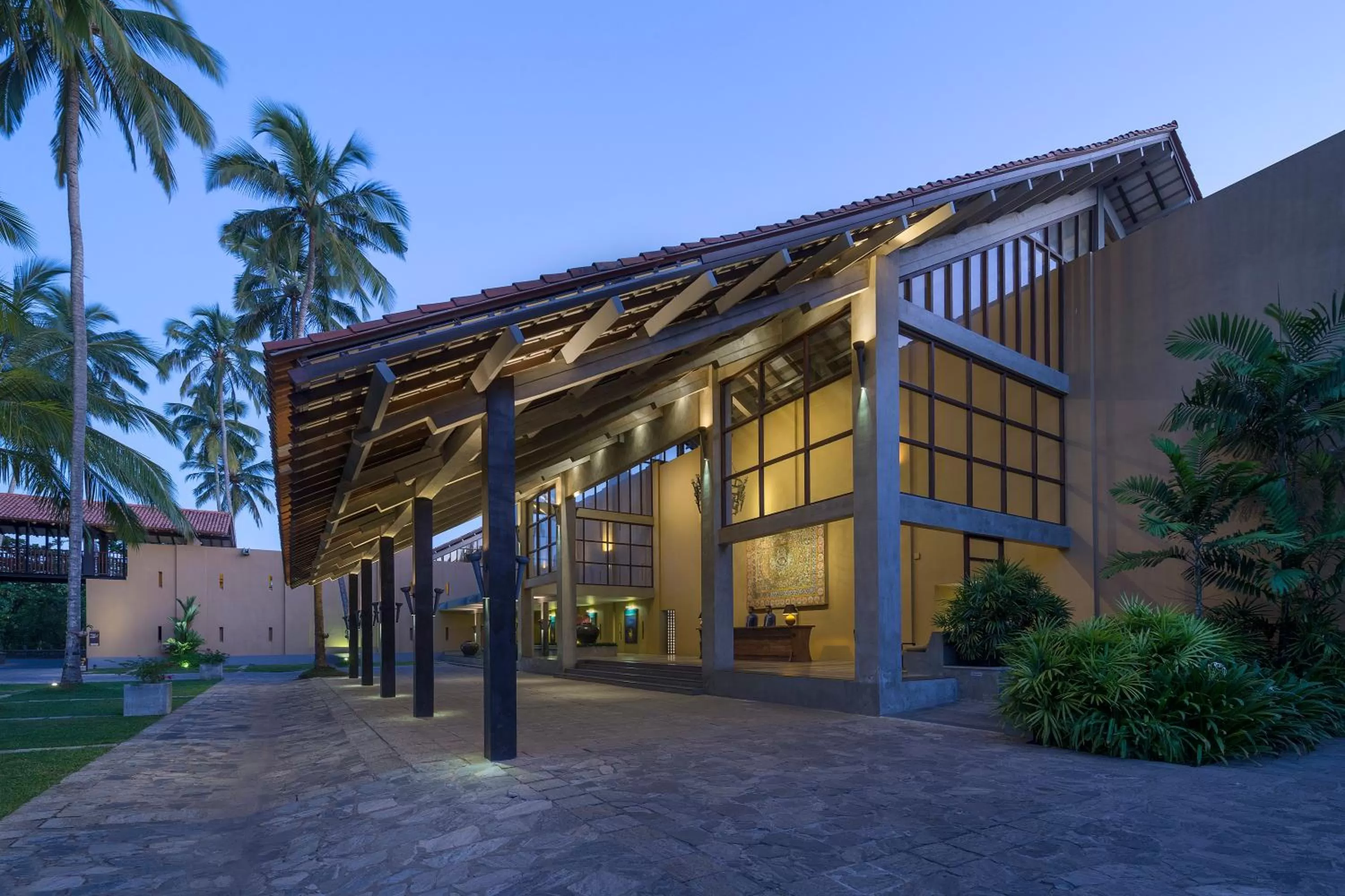 Facade/entrance in Anantara Kalutara Resort