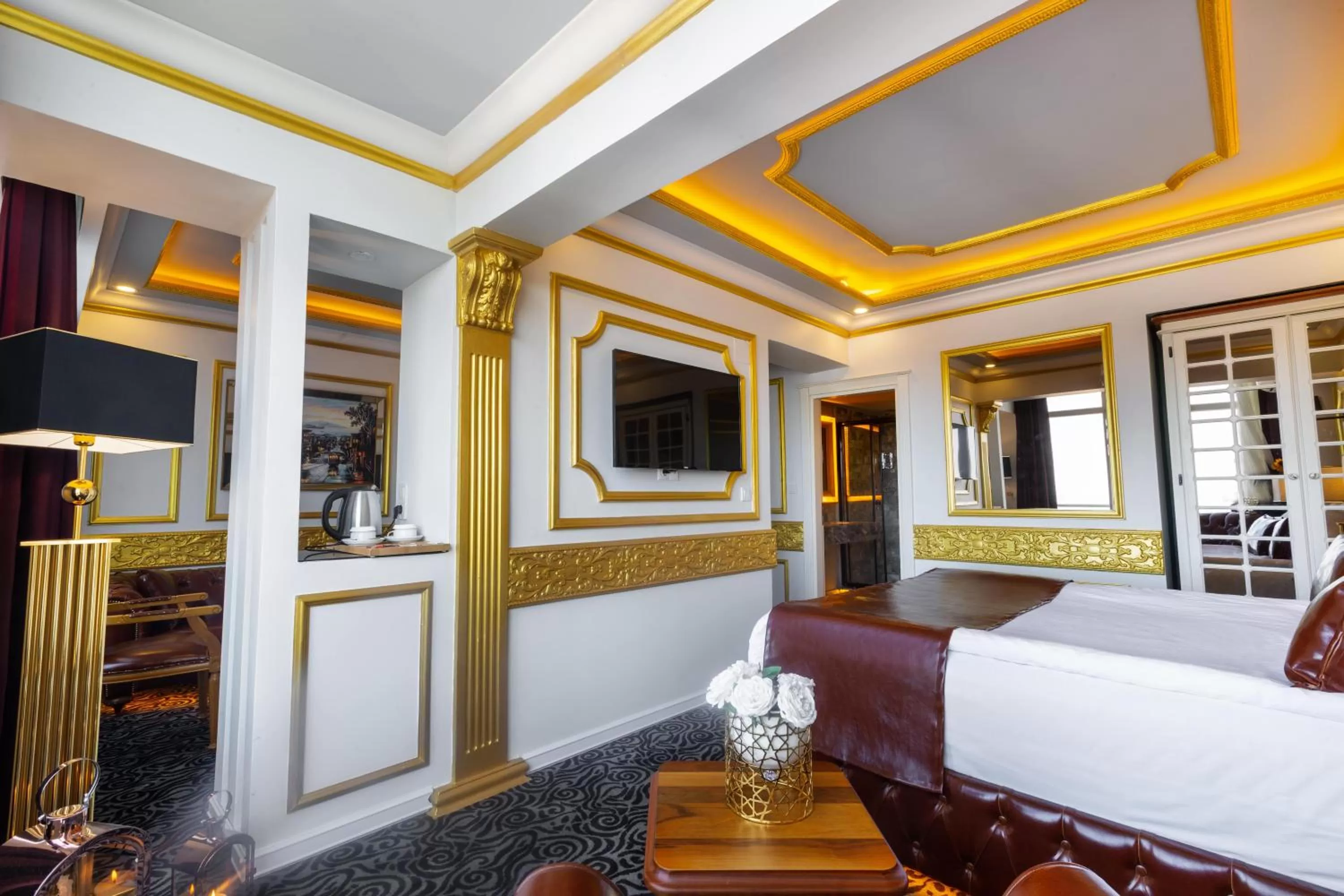 Bed in Andalouse Otel