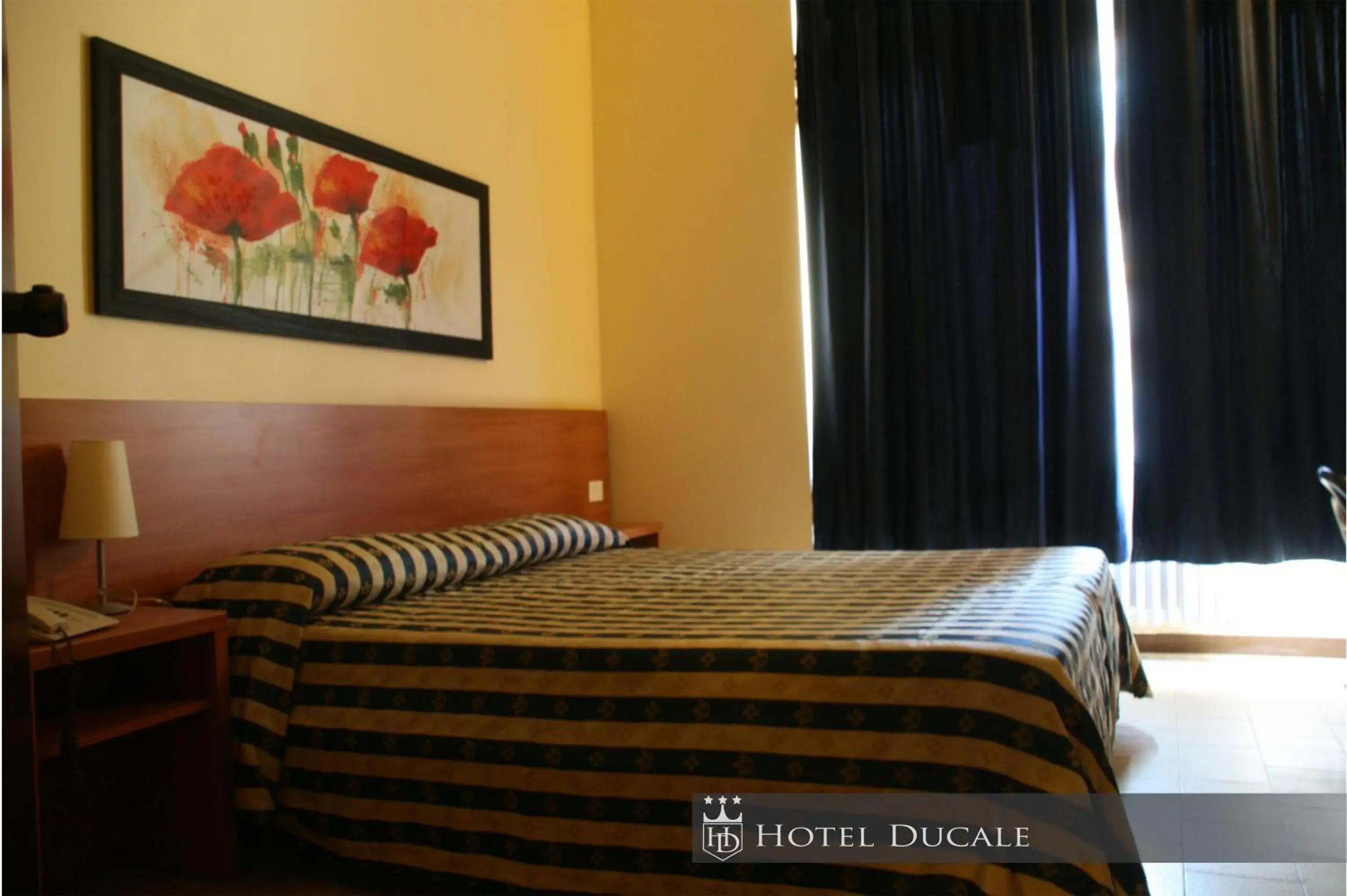 Bed in Hotel Ducale