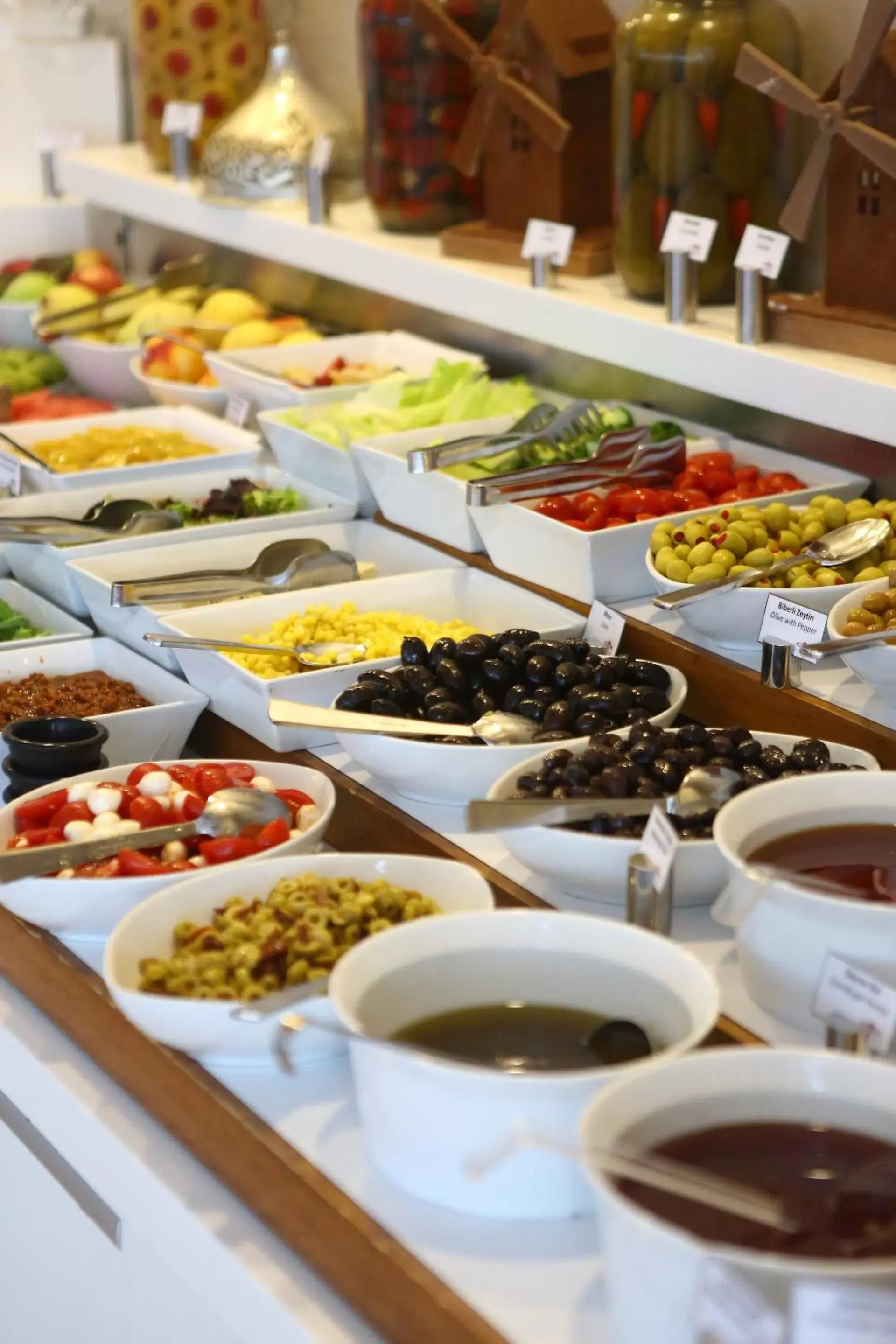 Buffet breakfast in CVK Taksim Hotel Istanbul