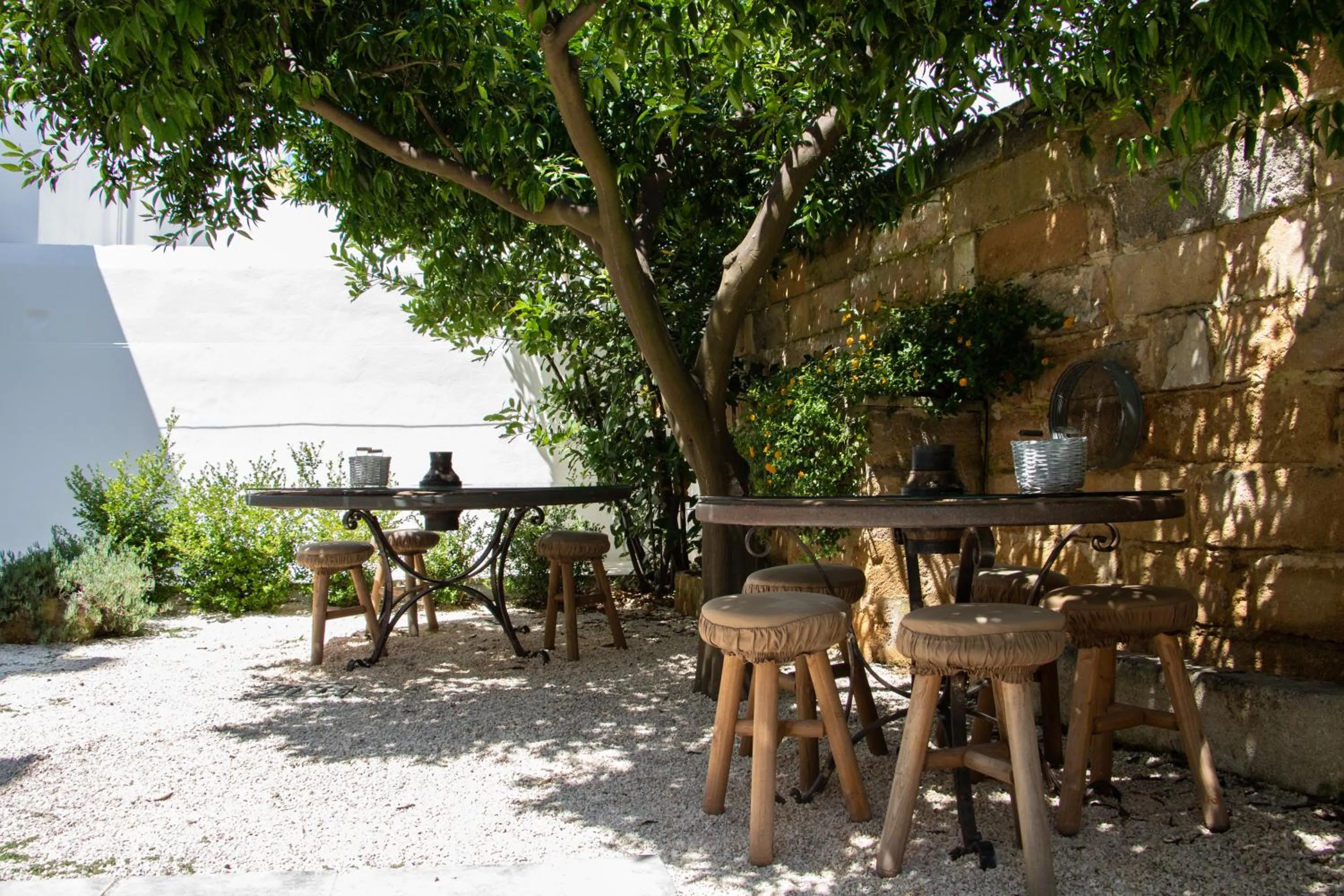 Patio in Palazzo Castriota