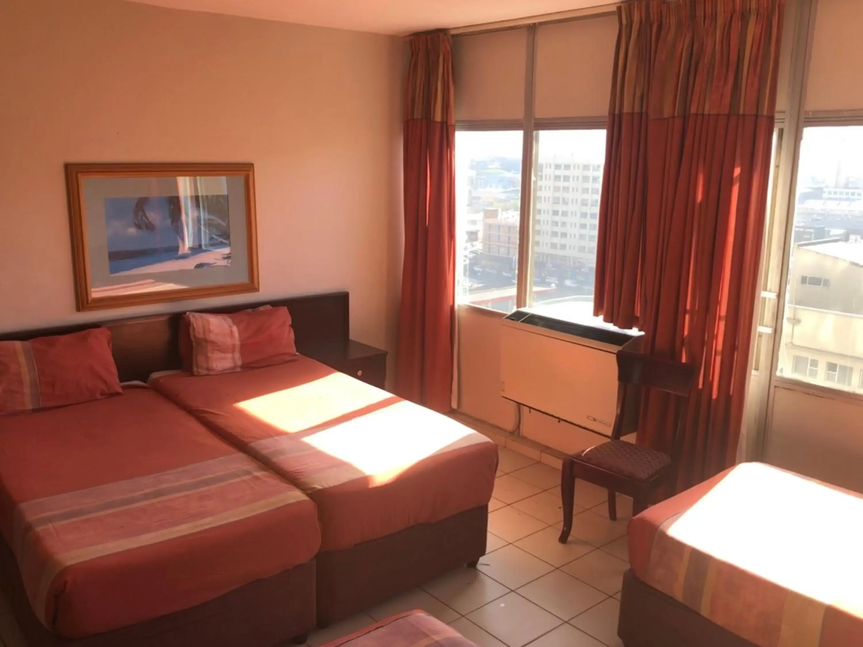 Bed in Coastlands Durban Self Catering Holiday Apartments