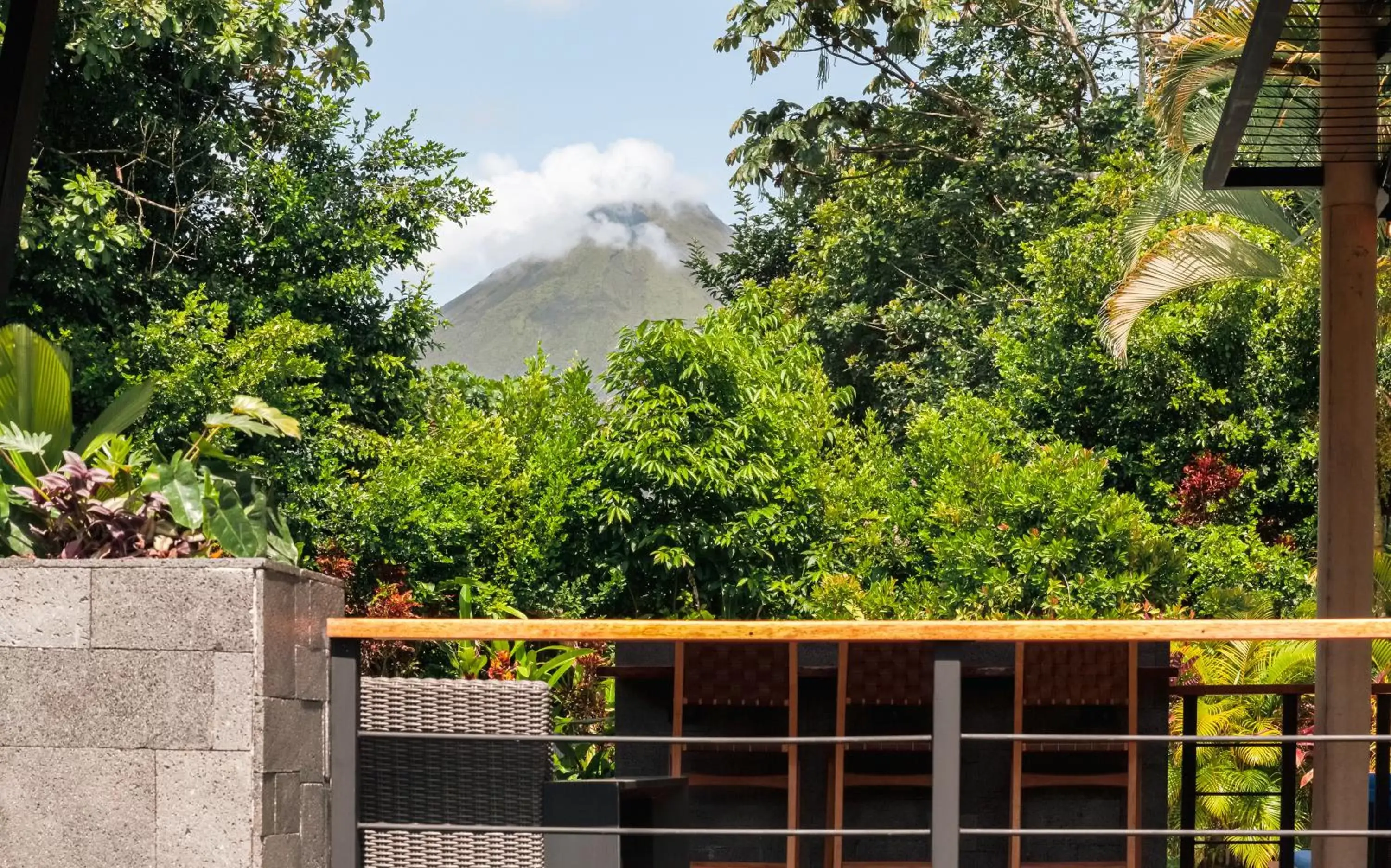 Balcony/Terrace in Noah's Forest Hotel by Tifakara