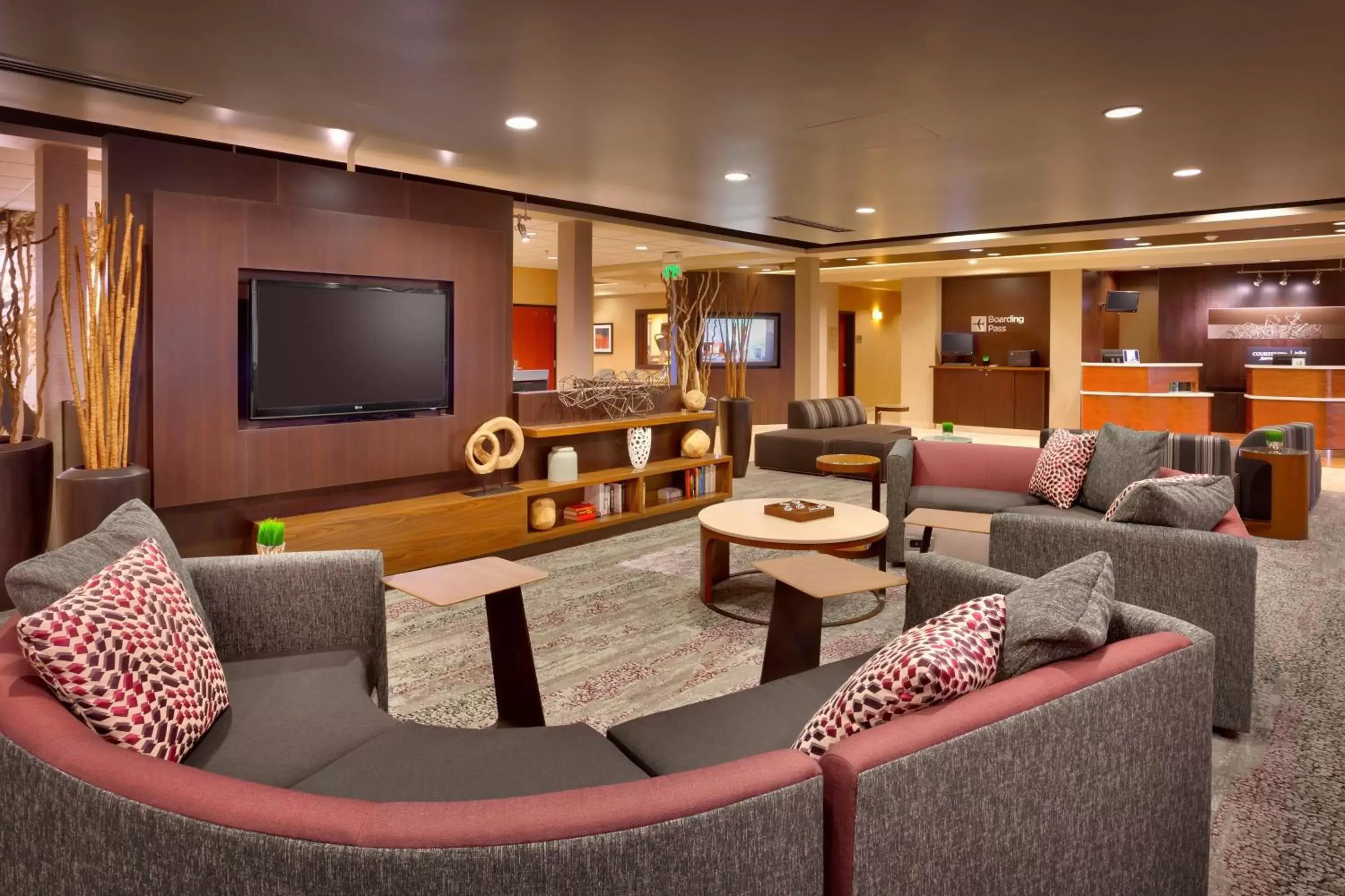 Lobby or reception, Seating Area in Courtyard by Marriott Salt Lake City Sandy