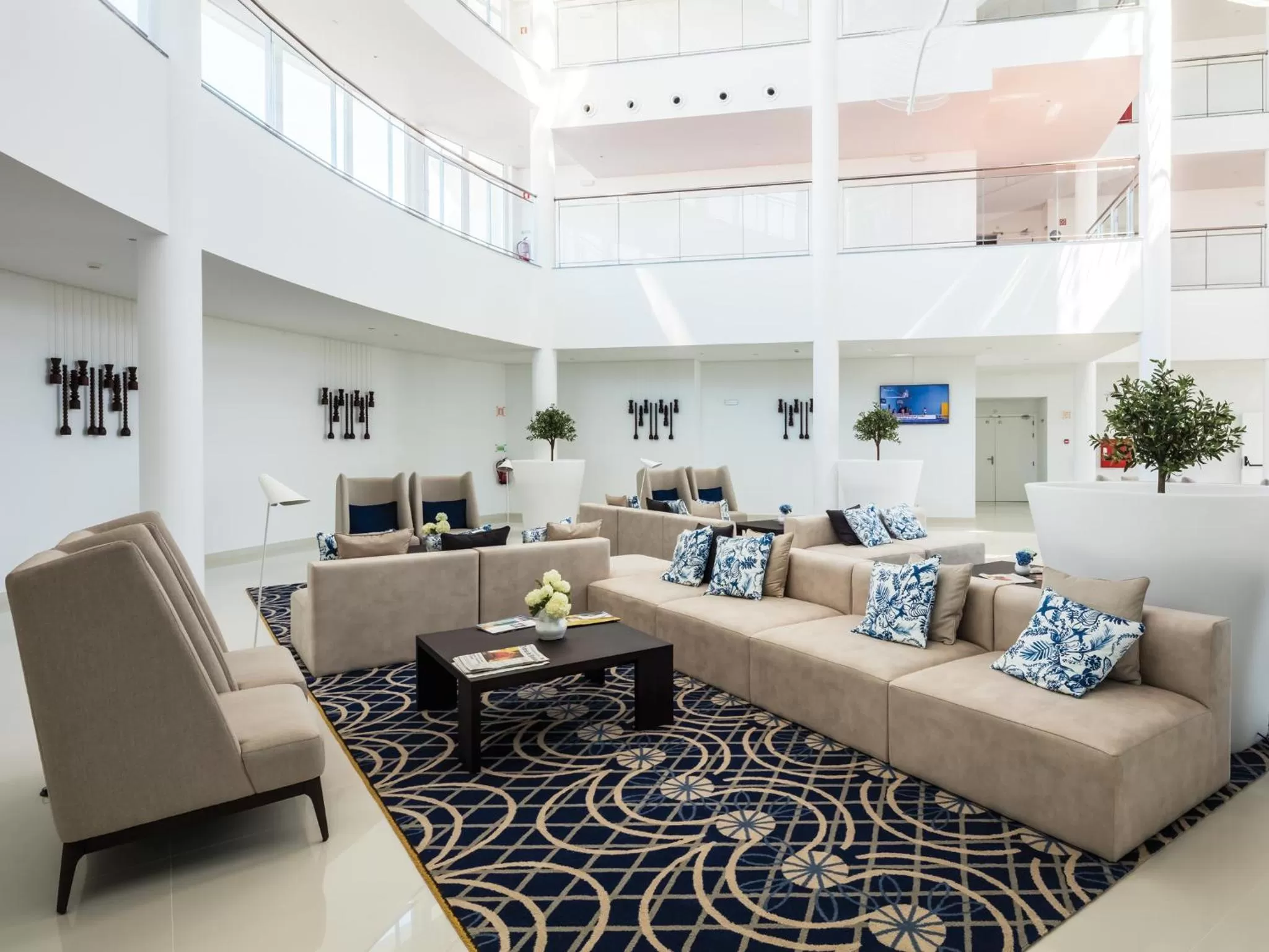 Communal lounge/ TV room in MH Peniche