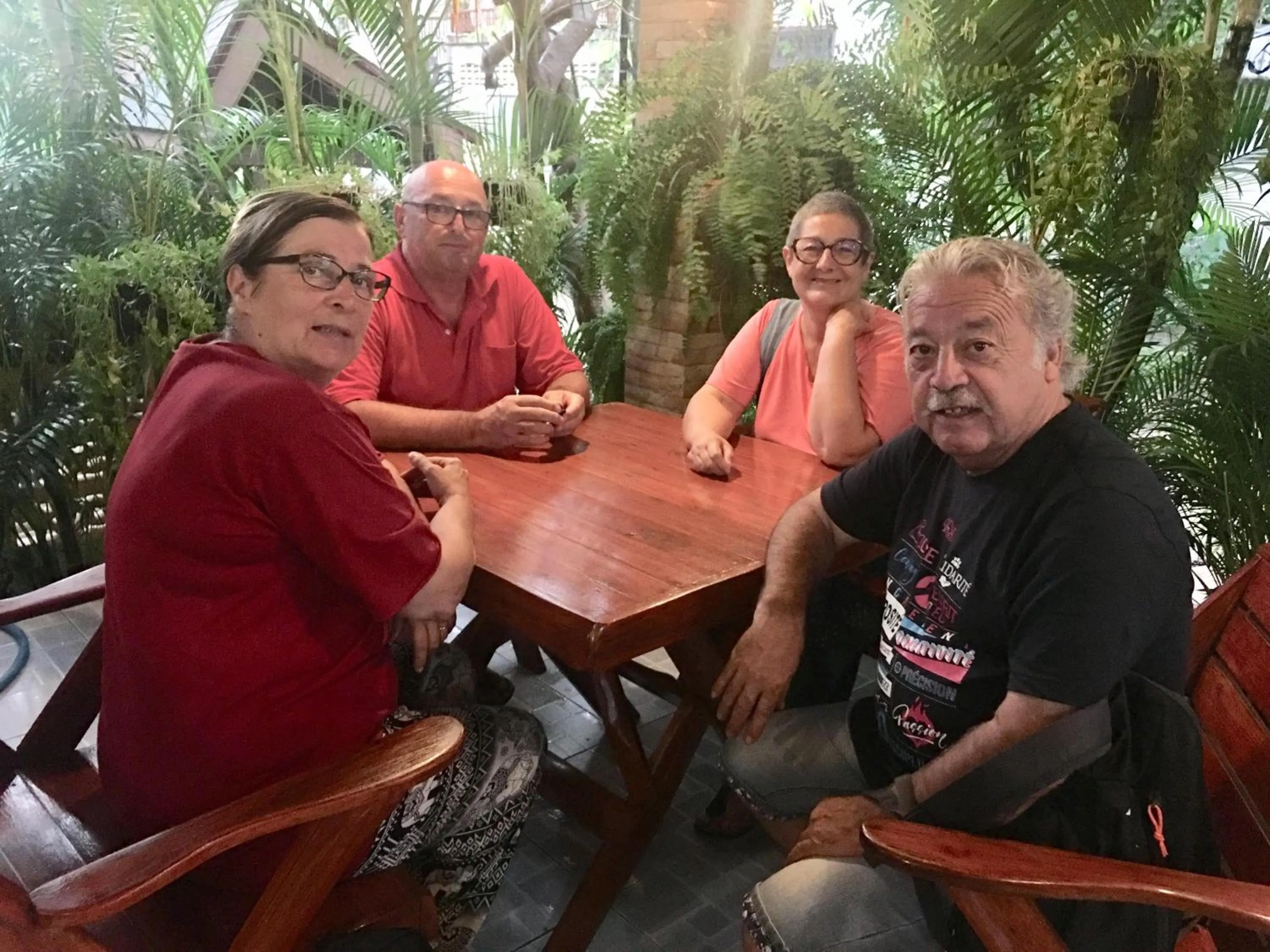 group of guests in TR Guesthouse