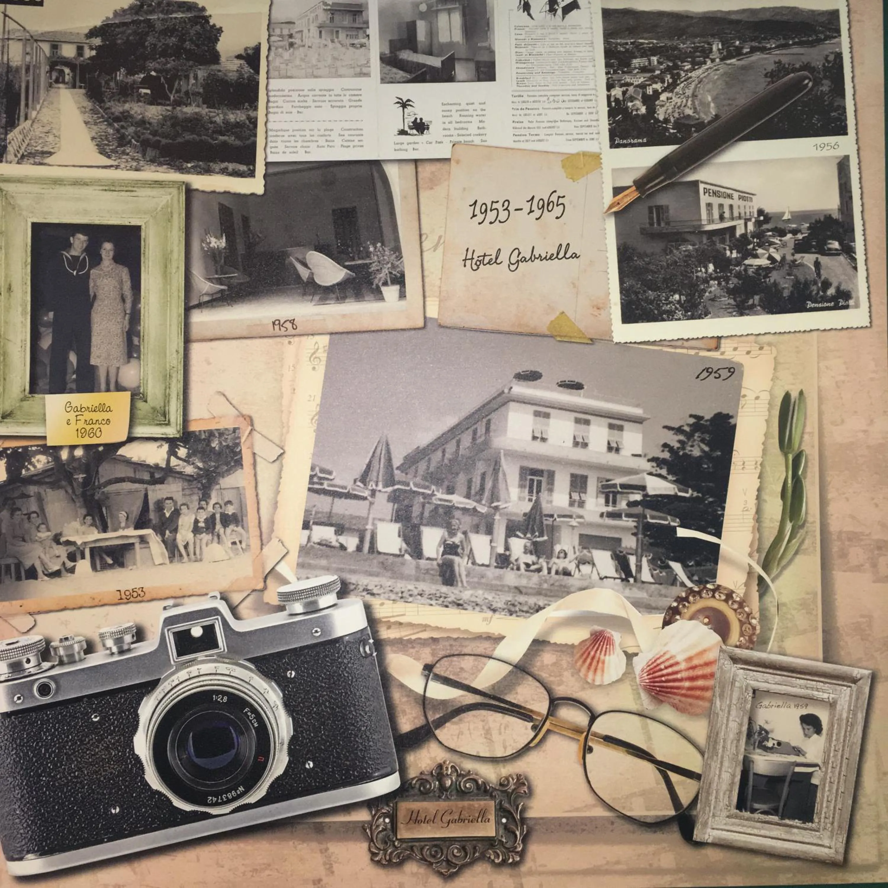 Decorative detail in Hotel Gabriella