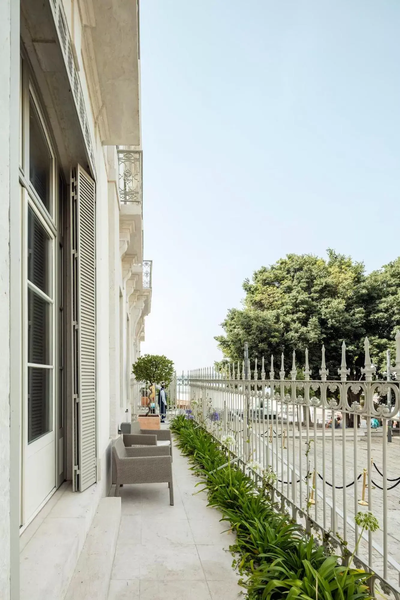 Balcony/Terrace in Verride Palácio Santa Catarina