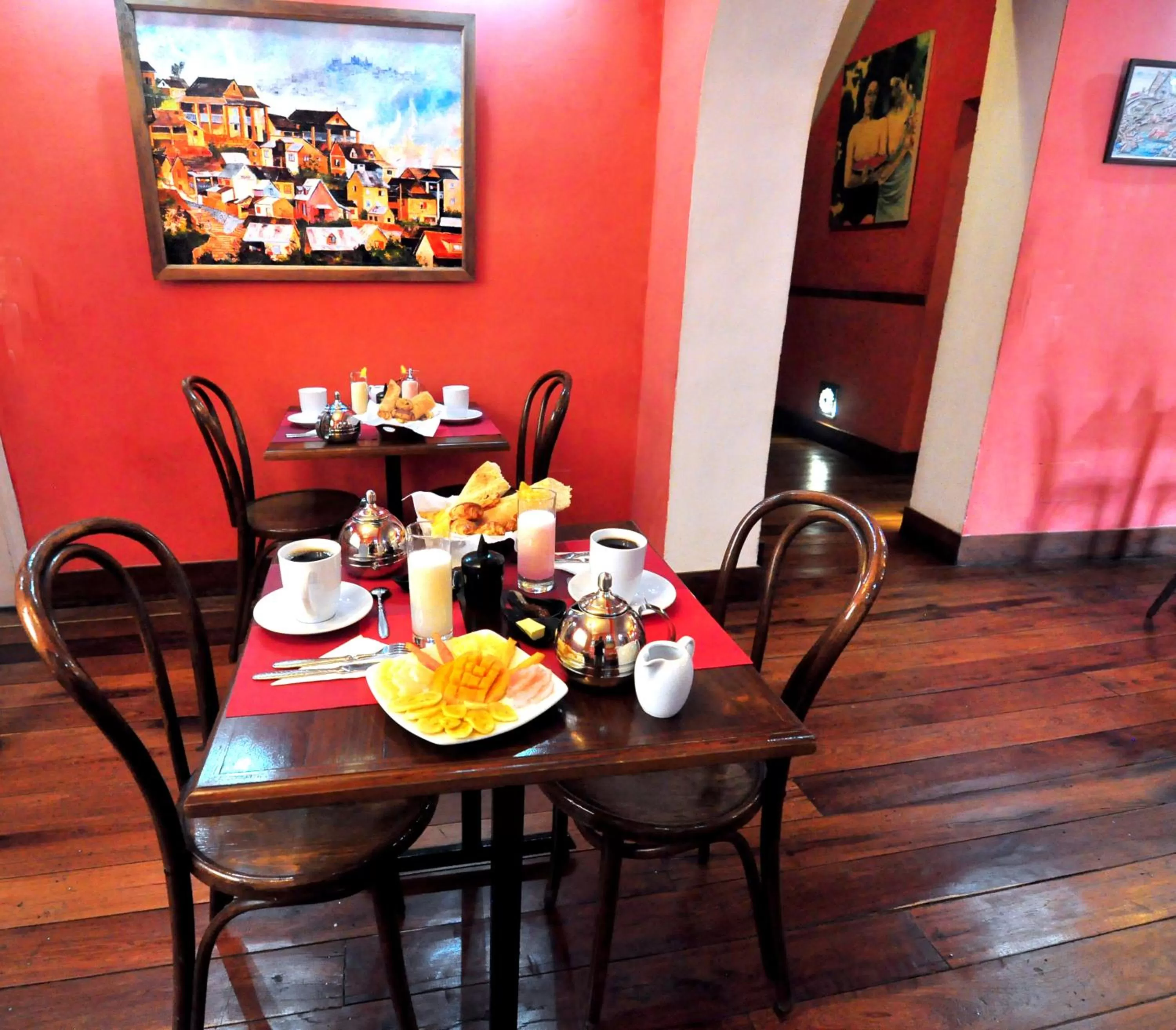 Continental breakfast in Rova Hotel