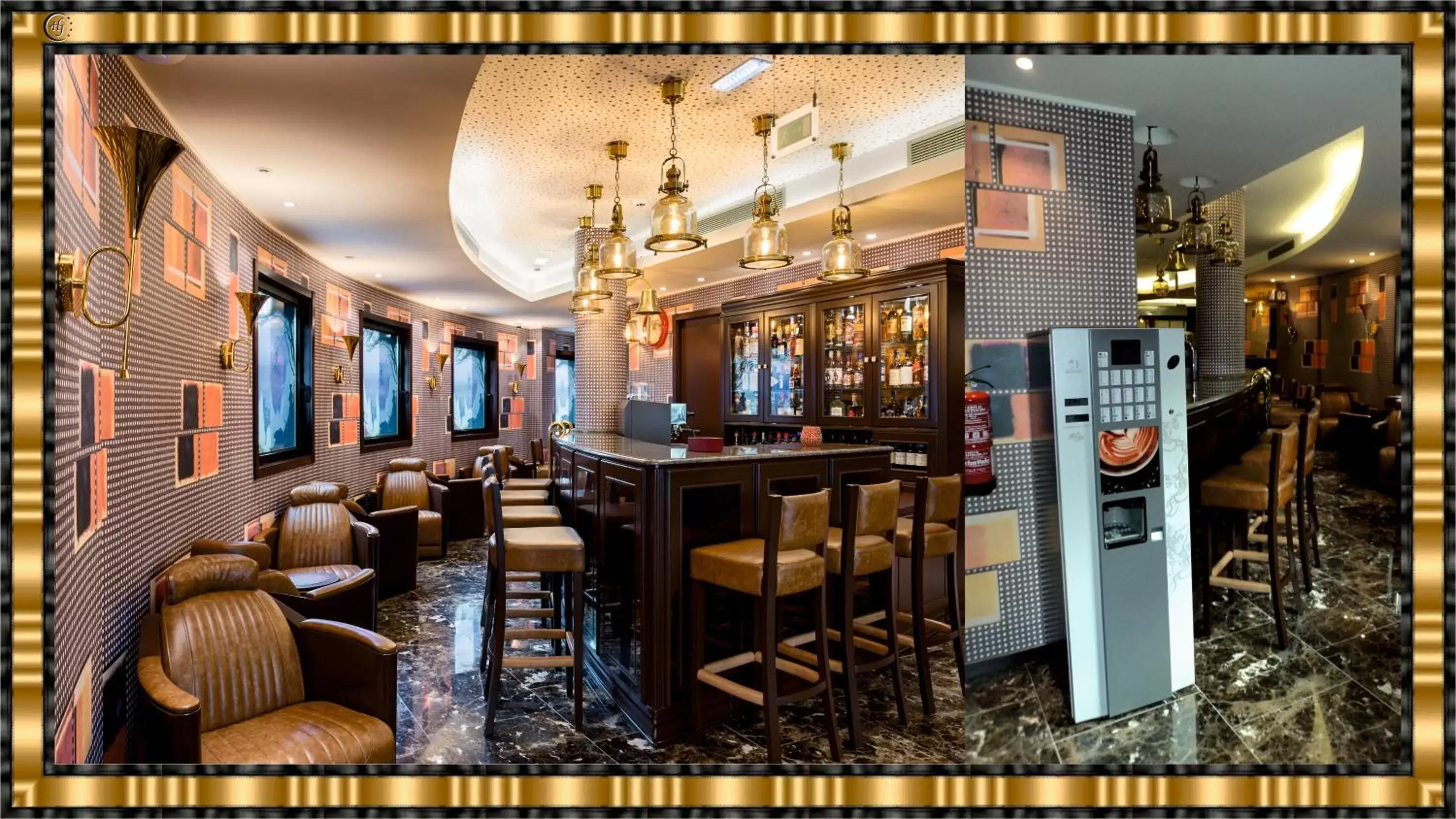 Lounge/Bar in Hotel Jaguar Oporto - Airport to Hotel and City is a free Shuttle Service