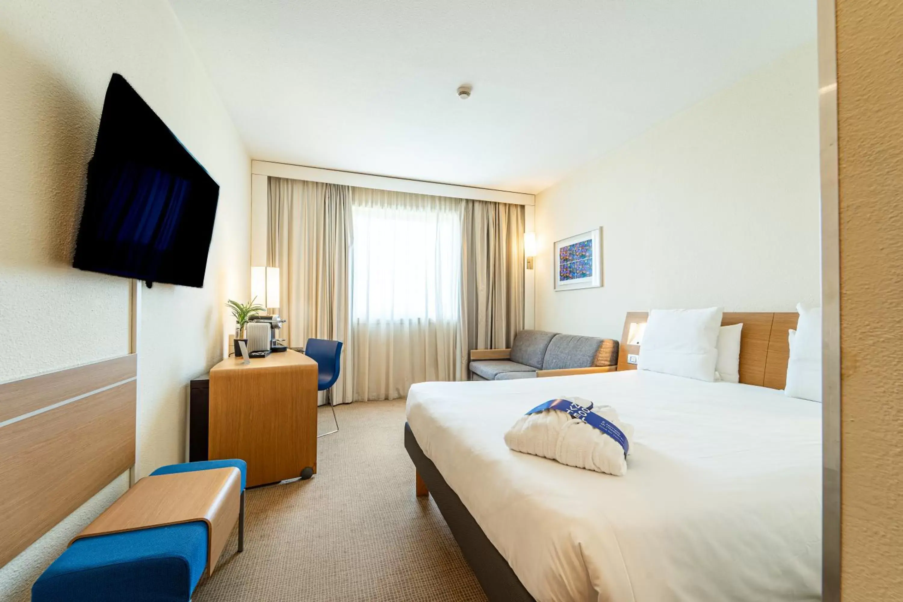 Executive Room with One Double Bed and Sofa Bed in Novotel Roma Est Executive Room with One Double Bed and Sofa Bed in Novotel Roma Est