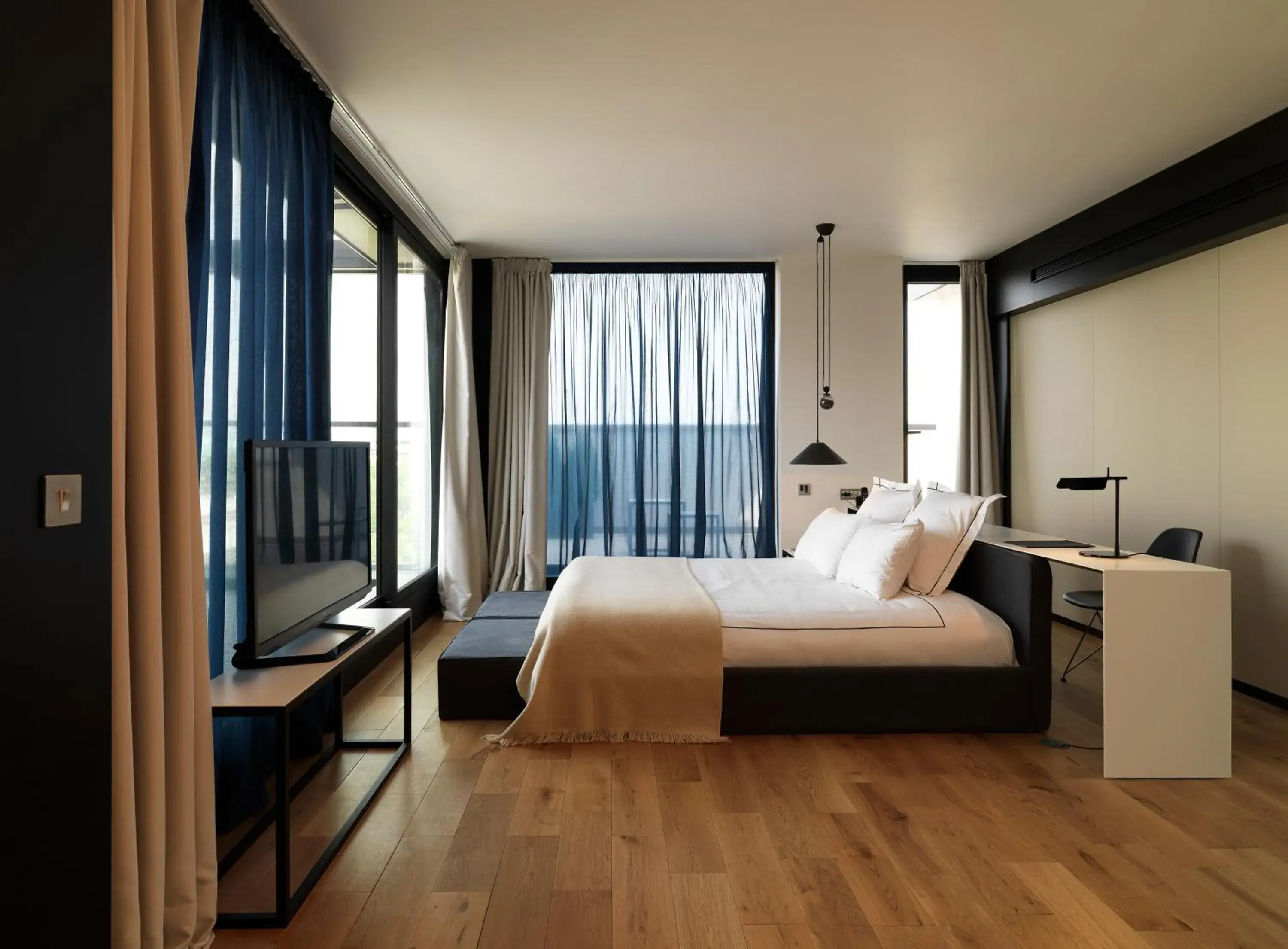 Photo of the whole room, Bed in Sense Hotel Sofia, a Member of Design Hotels