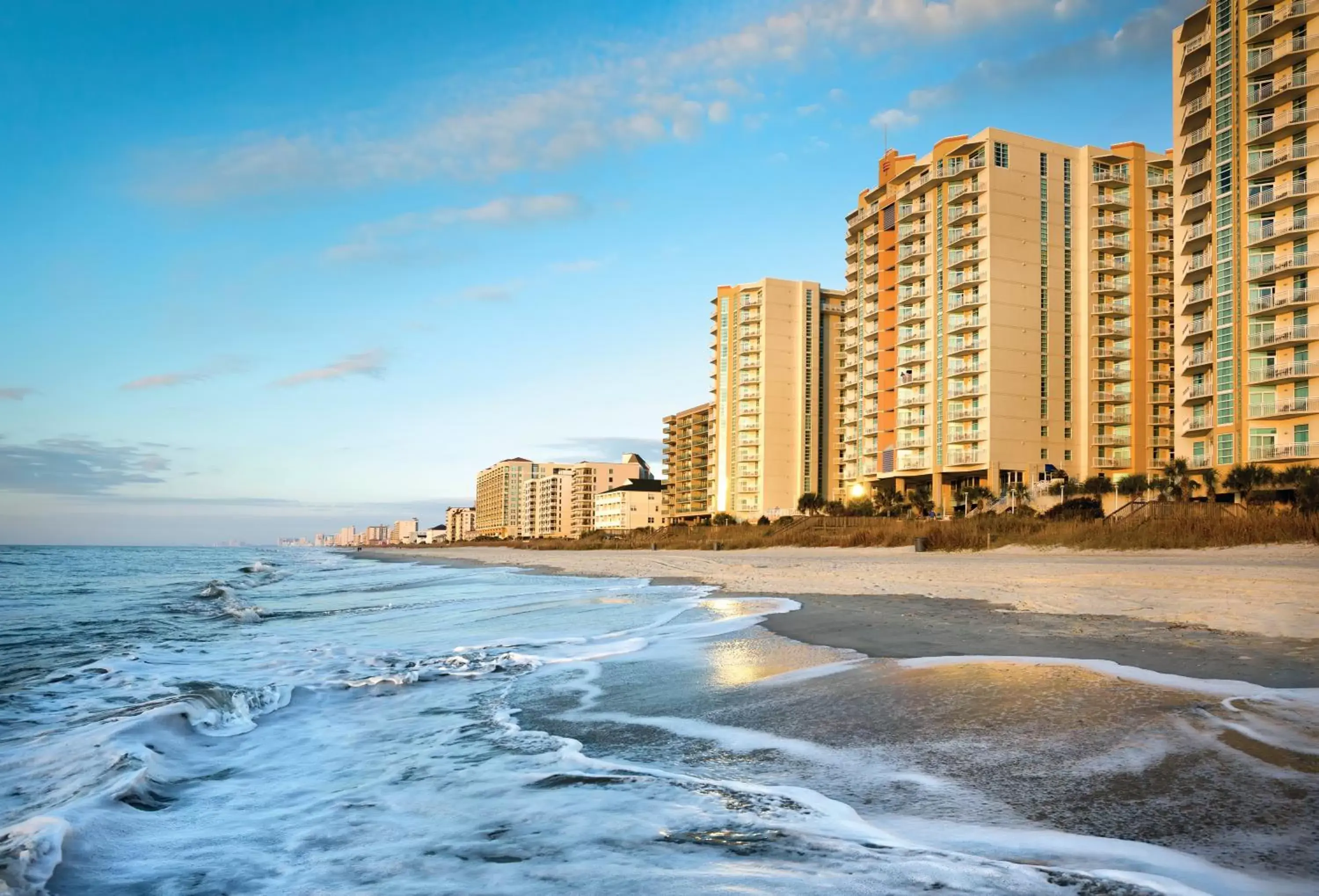 Property building, Beach in Club Wyndham Ocean Boulevard