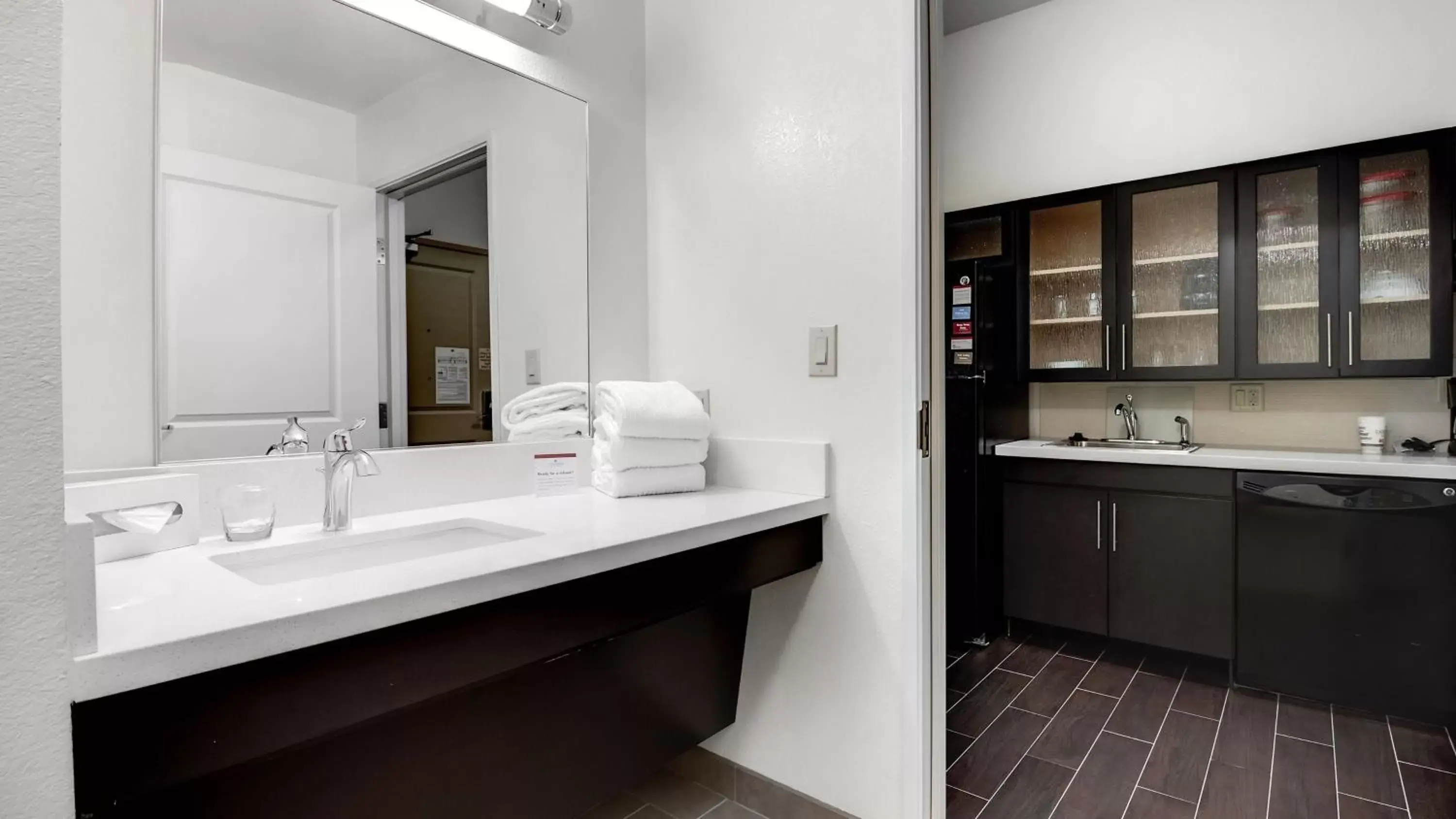 Bathroom in Candlewood Suites Waco, an IHG Hotel