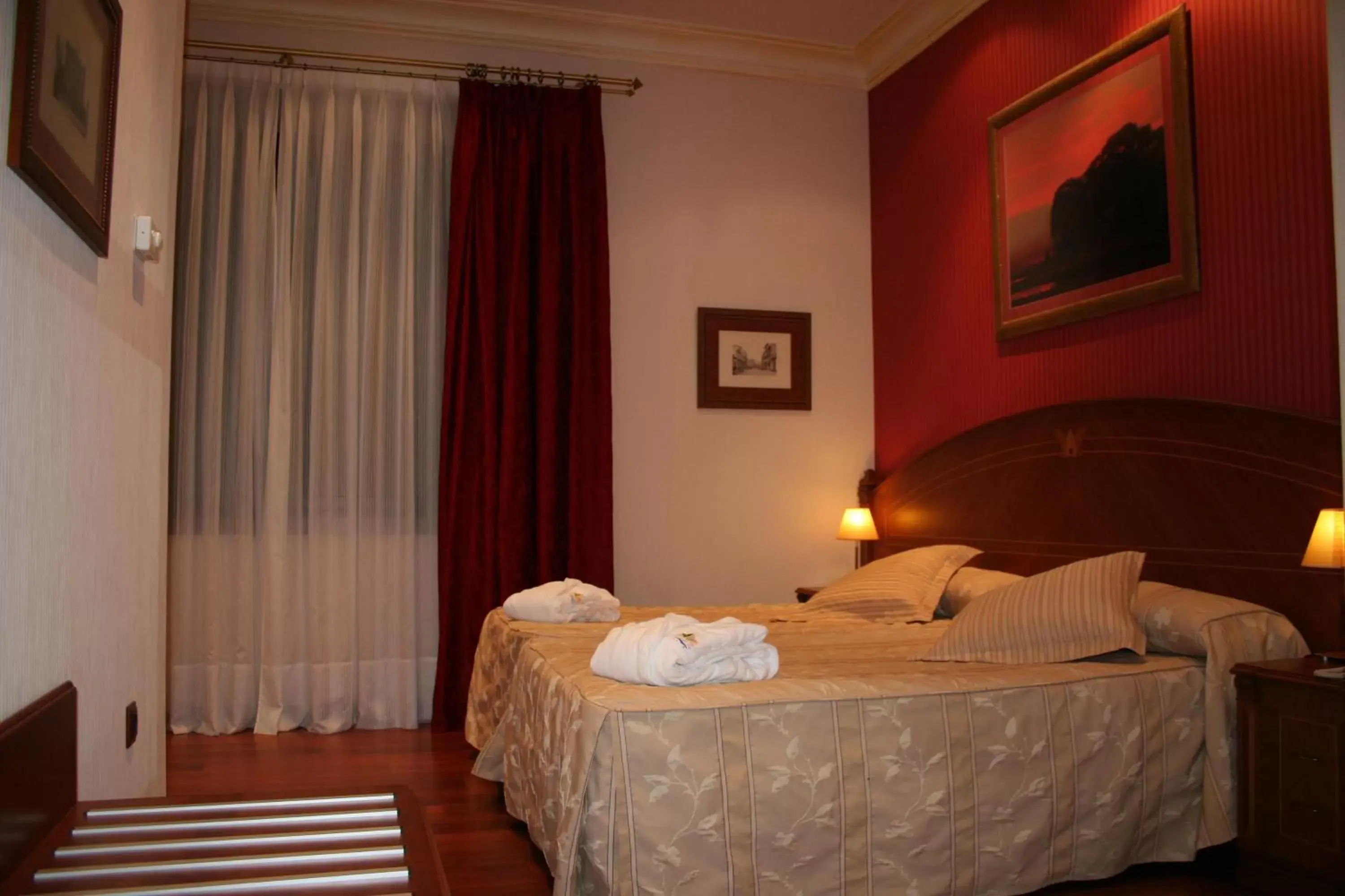 Bed in Hotel Palacio de la Magdalena