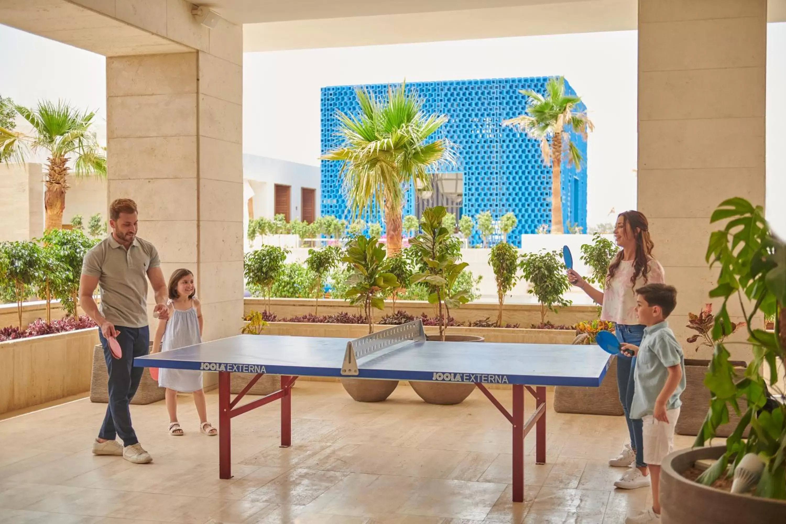 Kids's club, Table Tennis in Hyatt Regency Aqaba Ayla Resort