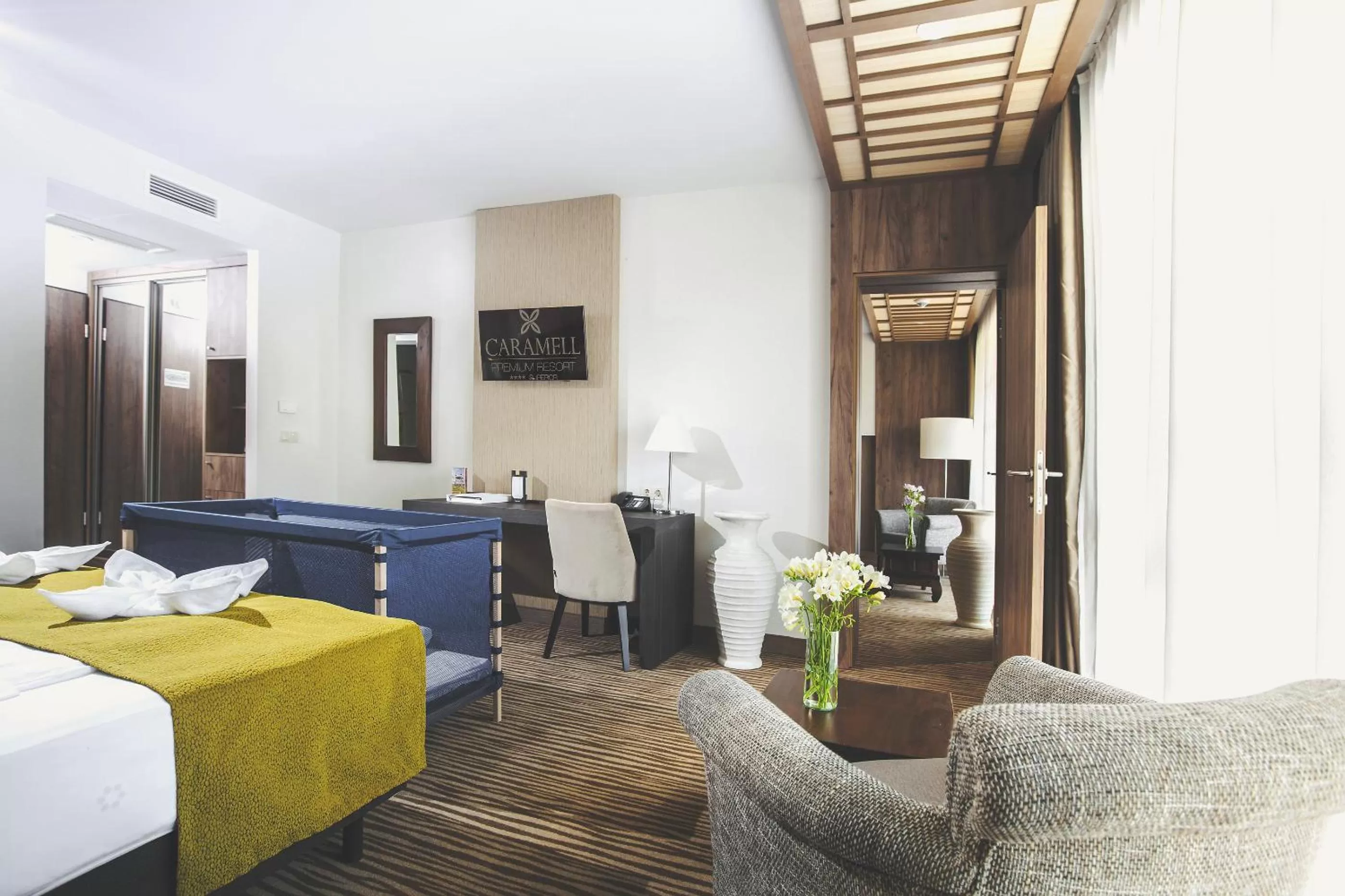 Bedroom, Bed in Caramell Premium Resort