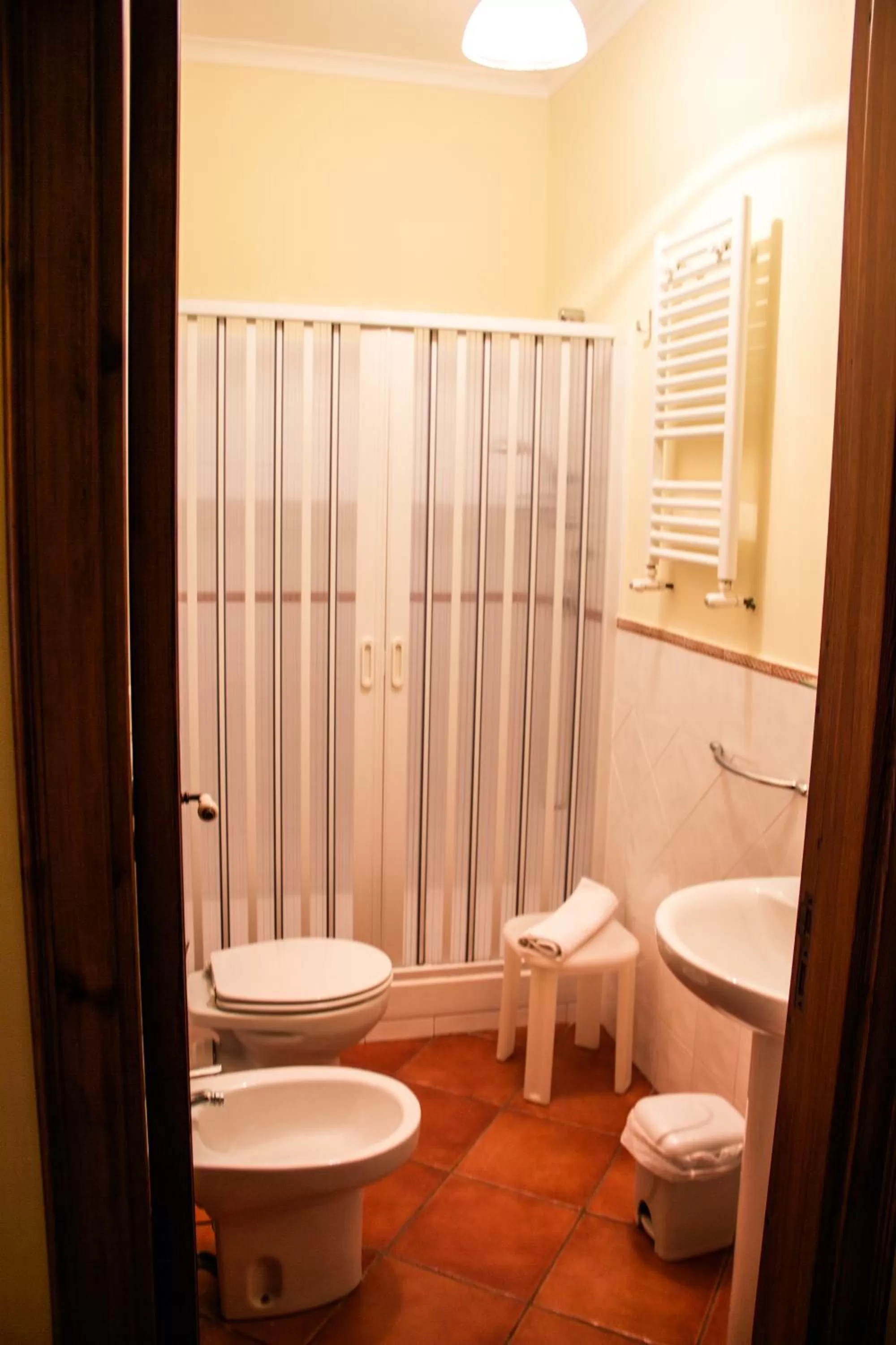 Shower in B&B Porta Bagni