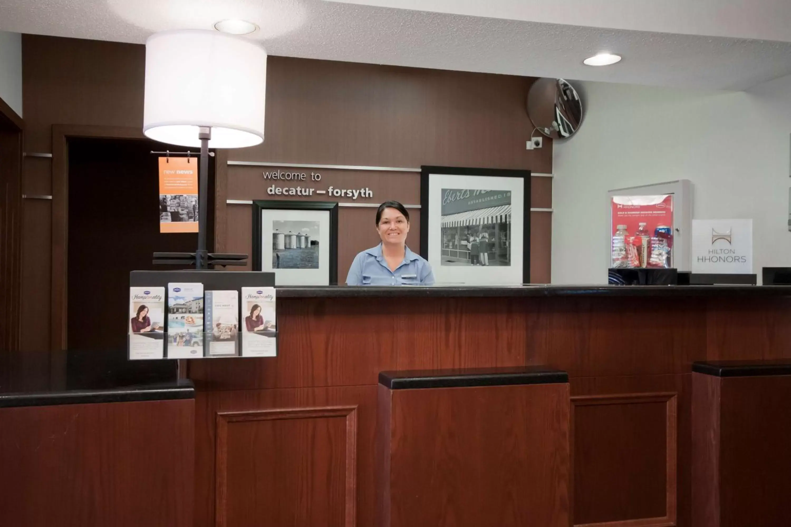 Lobby or reception, Lobby/Reception in Hampton Inn Decatur/Forsyth