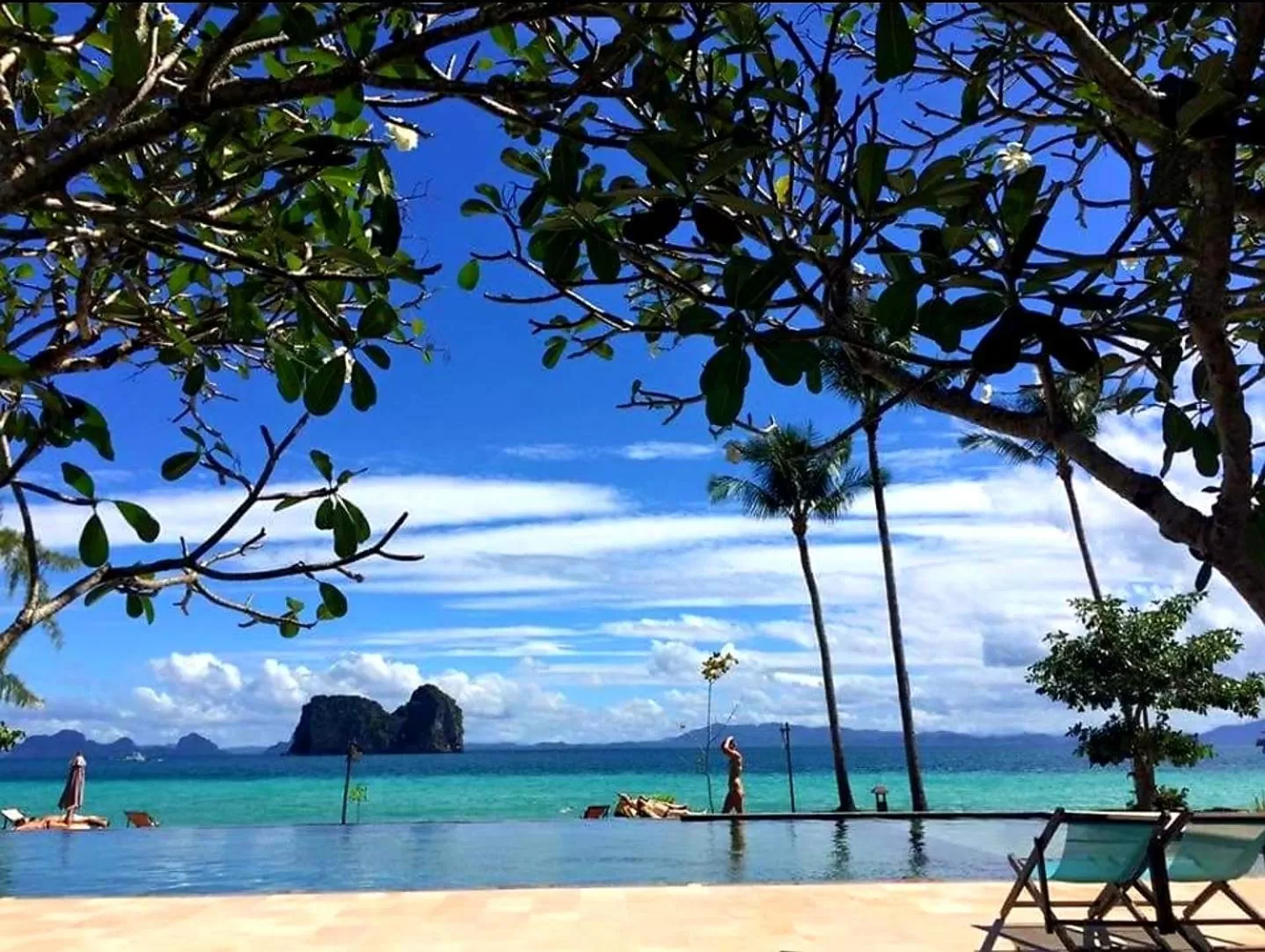 Swimming pool in Thanya Beach Resort - SHA Plus