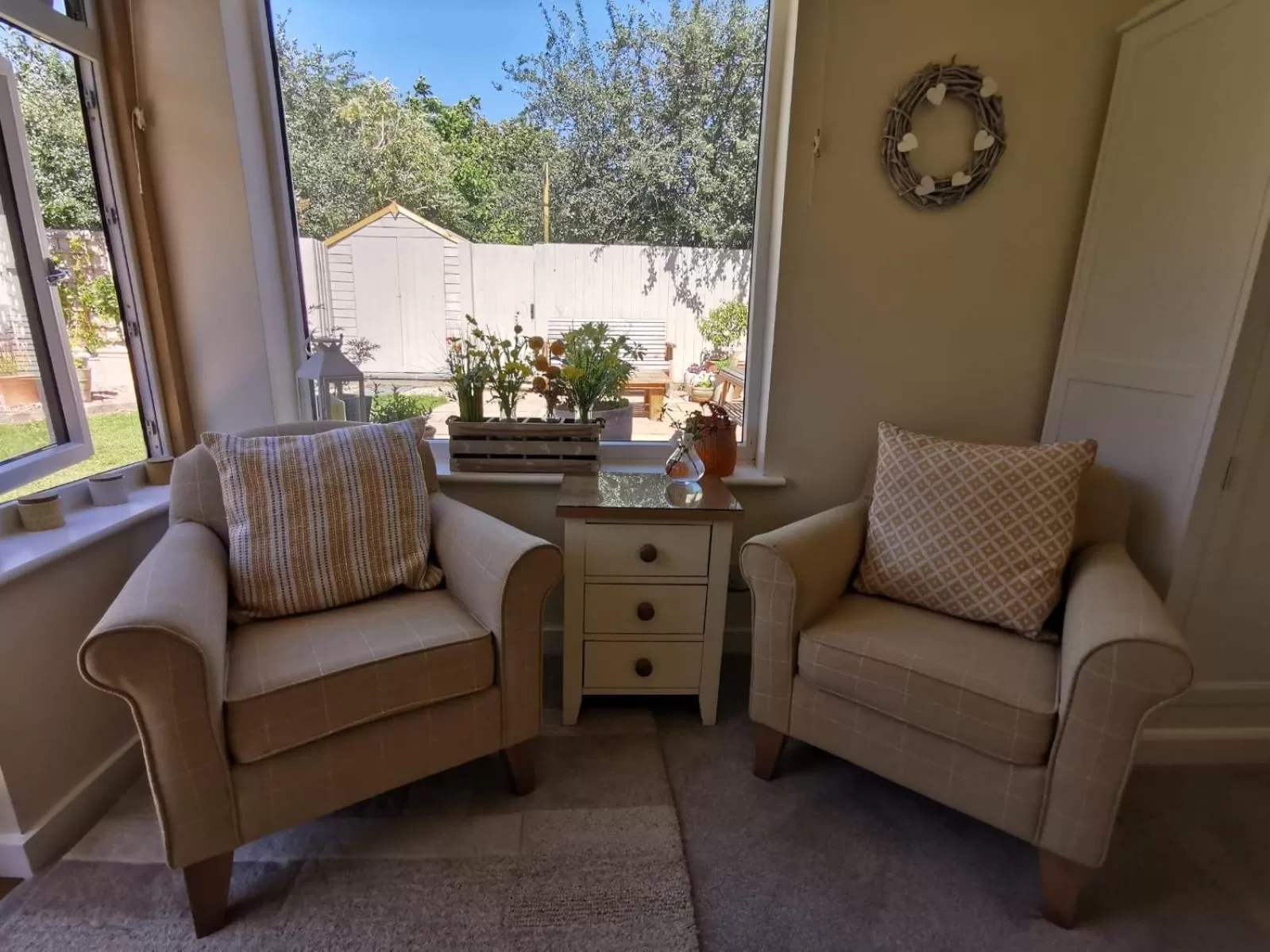 Seating Area in The Garden Room