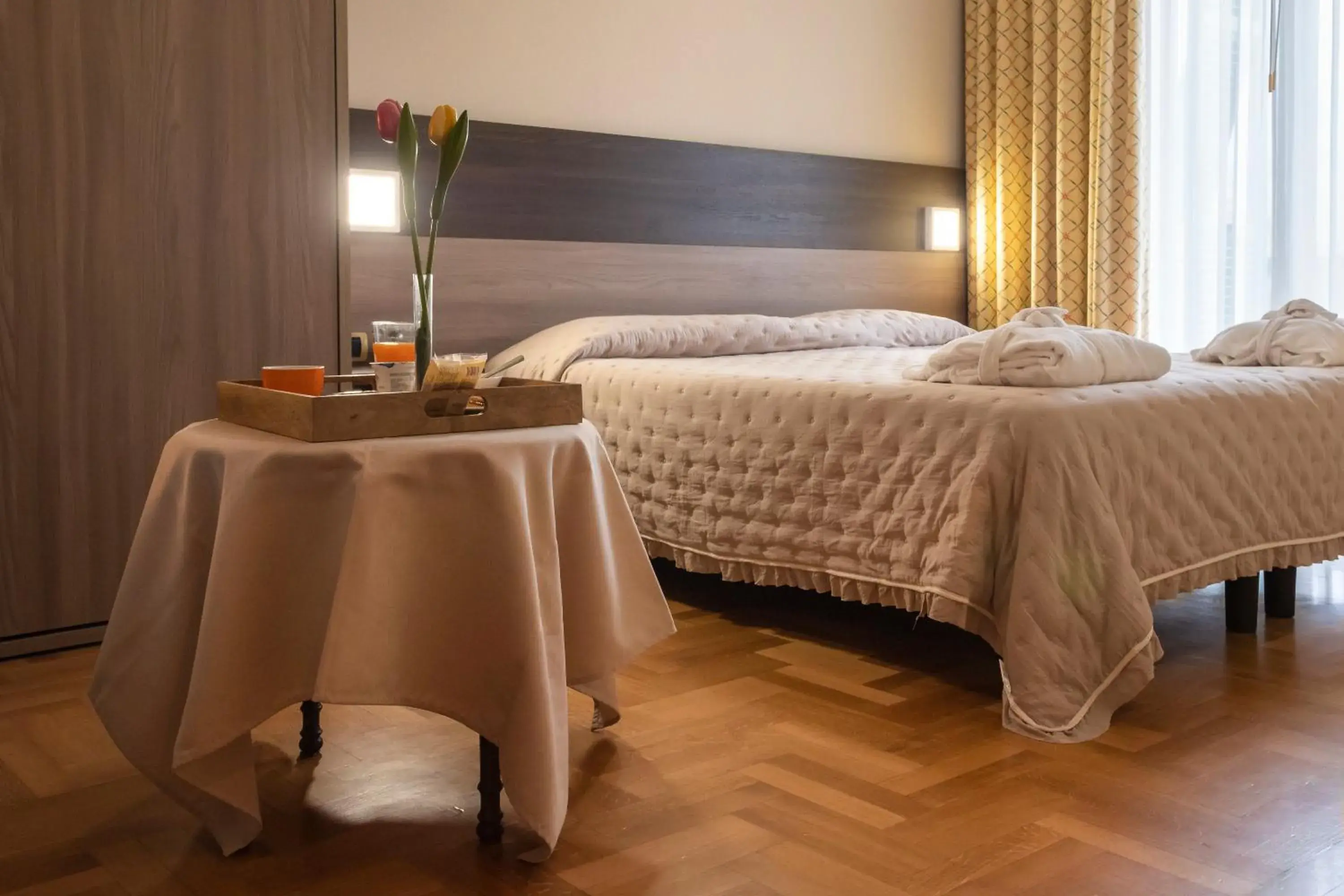 Bed in Grande Albergo