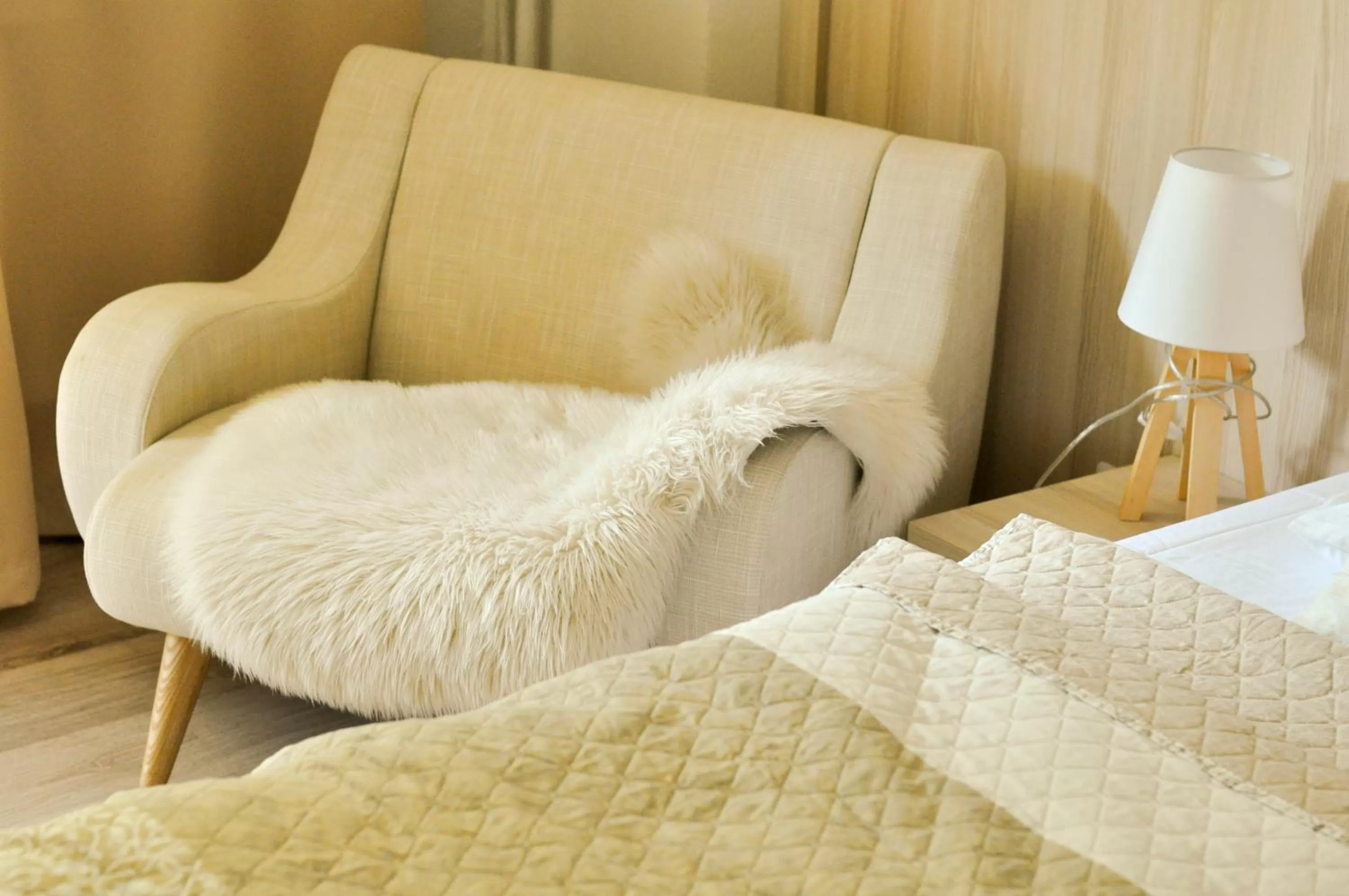 Bedroom in Hotel Garni