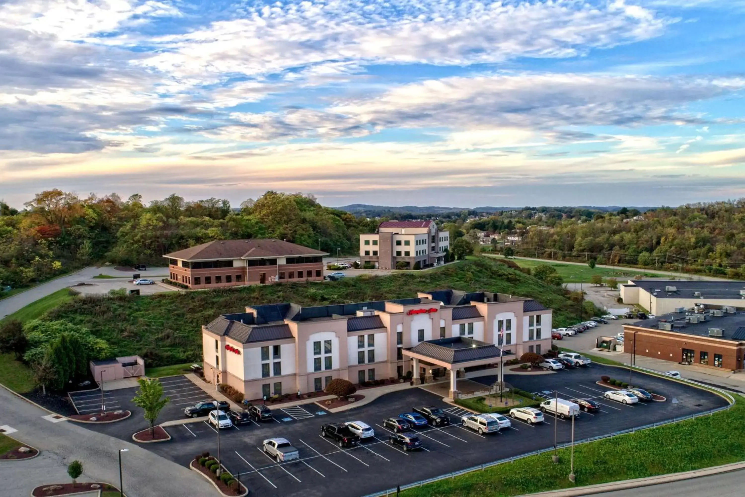 Property building, Bird's-eye View in Hampton Inn Greensburg