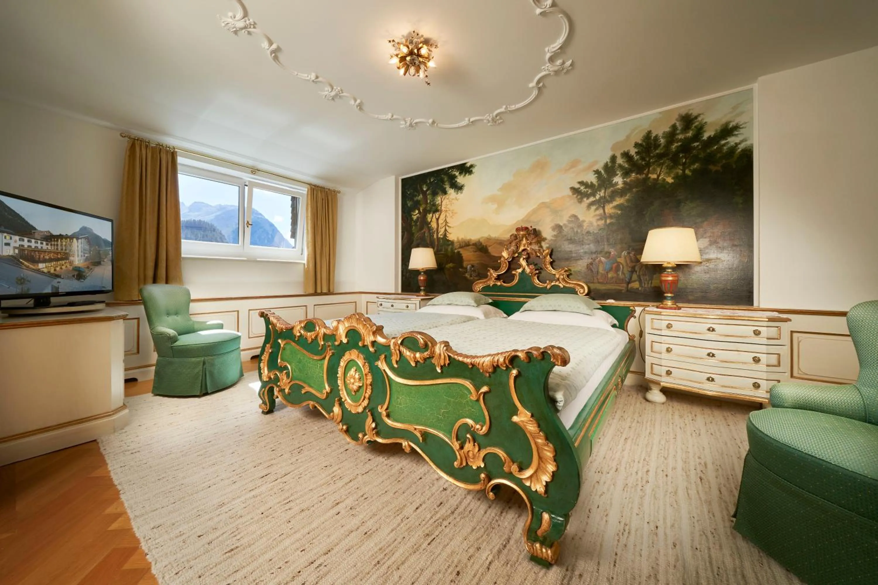 Bedroom, Bed in Post Lech Arlberg