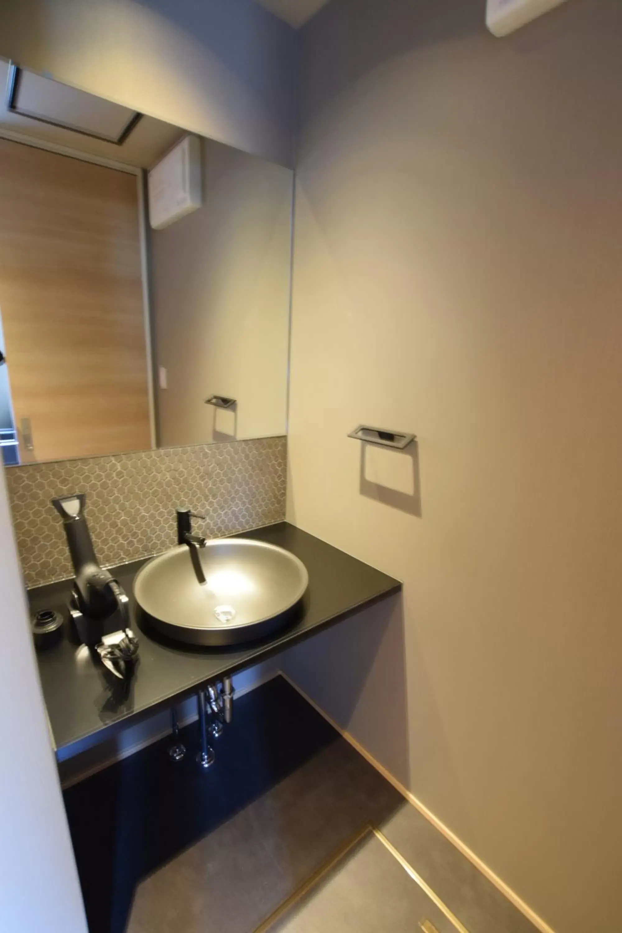 Bathroom, Kitchen/Kitchenette in GRAND BASE Beppu Ekimae