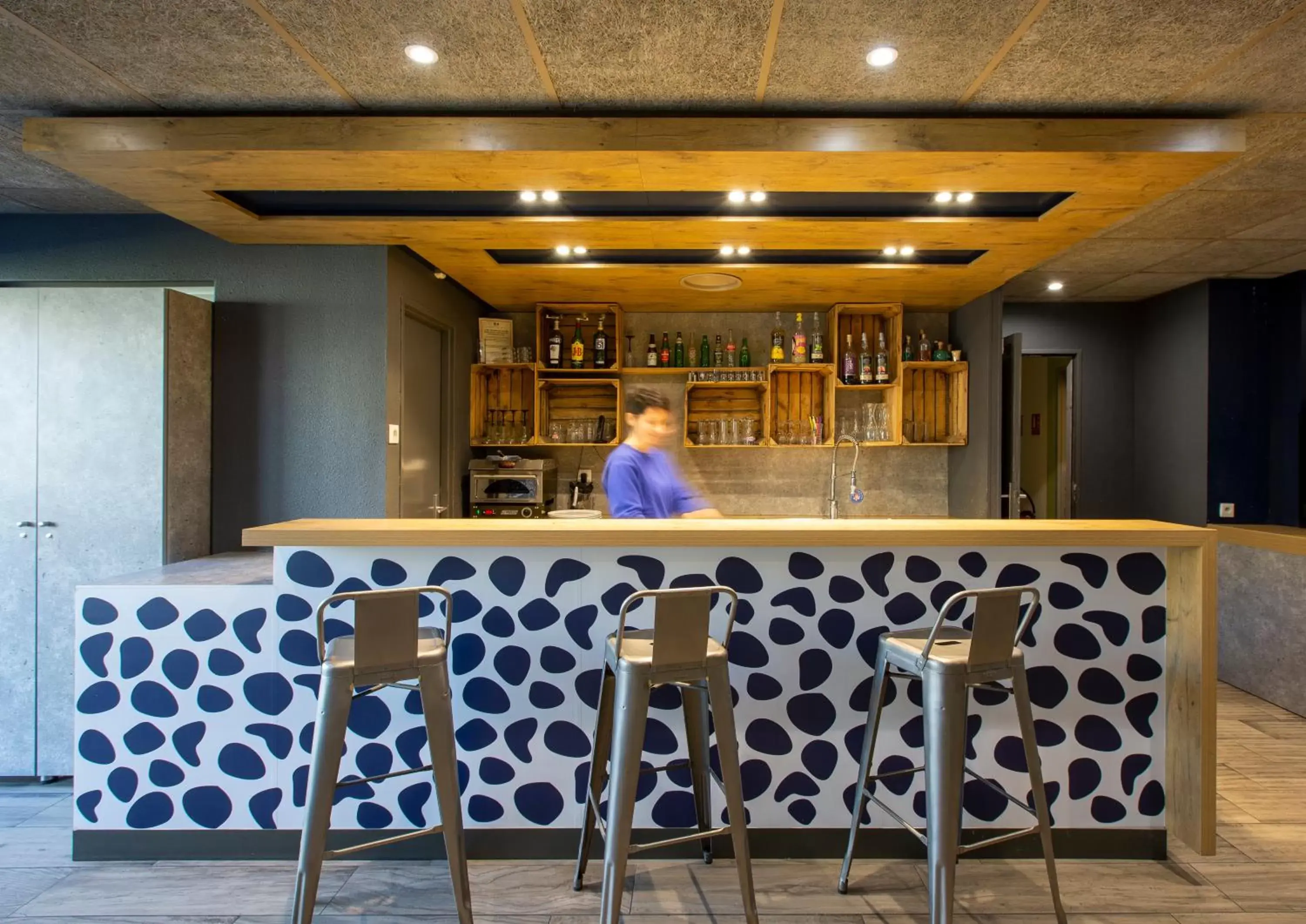 Lounge or bar in ibis budget Avignon Centre
