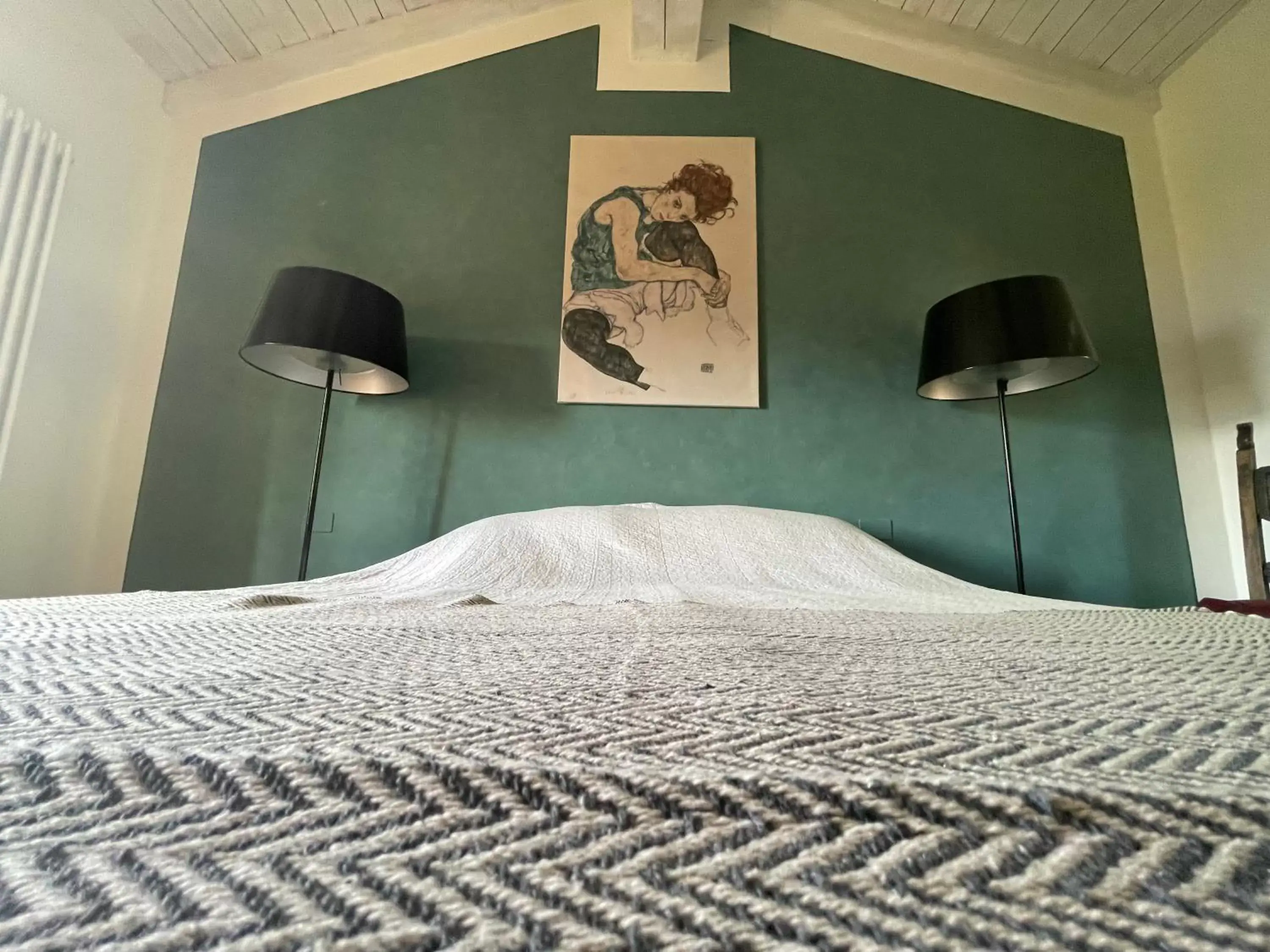 Bedroom, Bed in Villa Doubledot