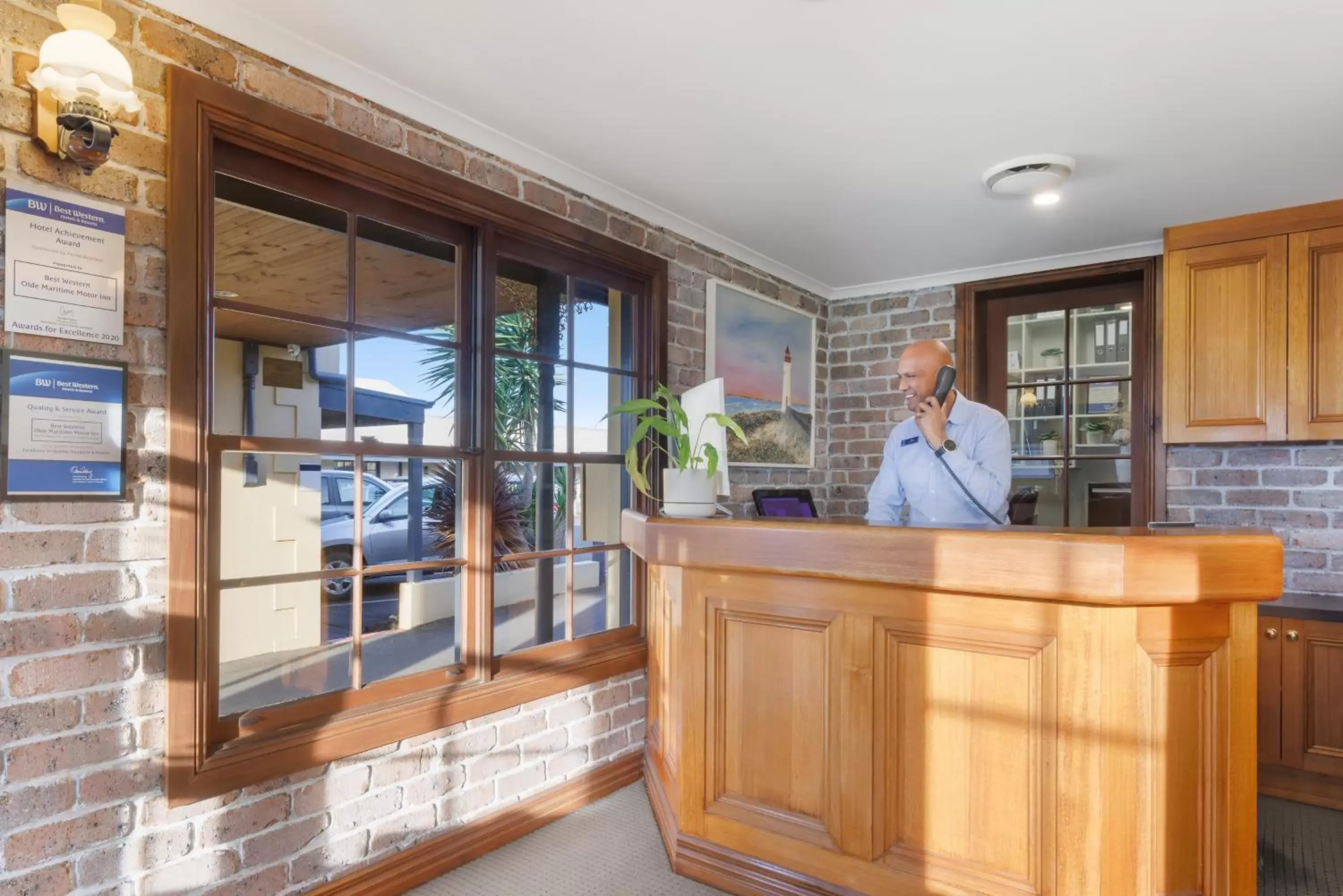 Lobby or reception in Best Western Olde Maritime Motor Inn