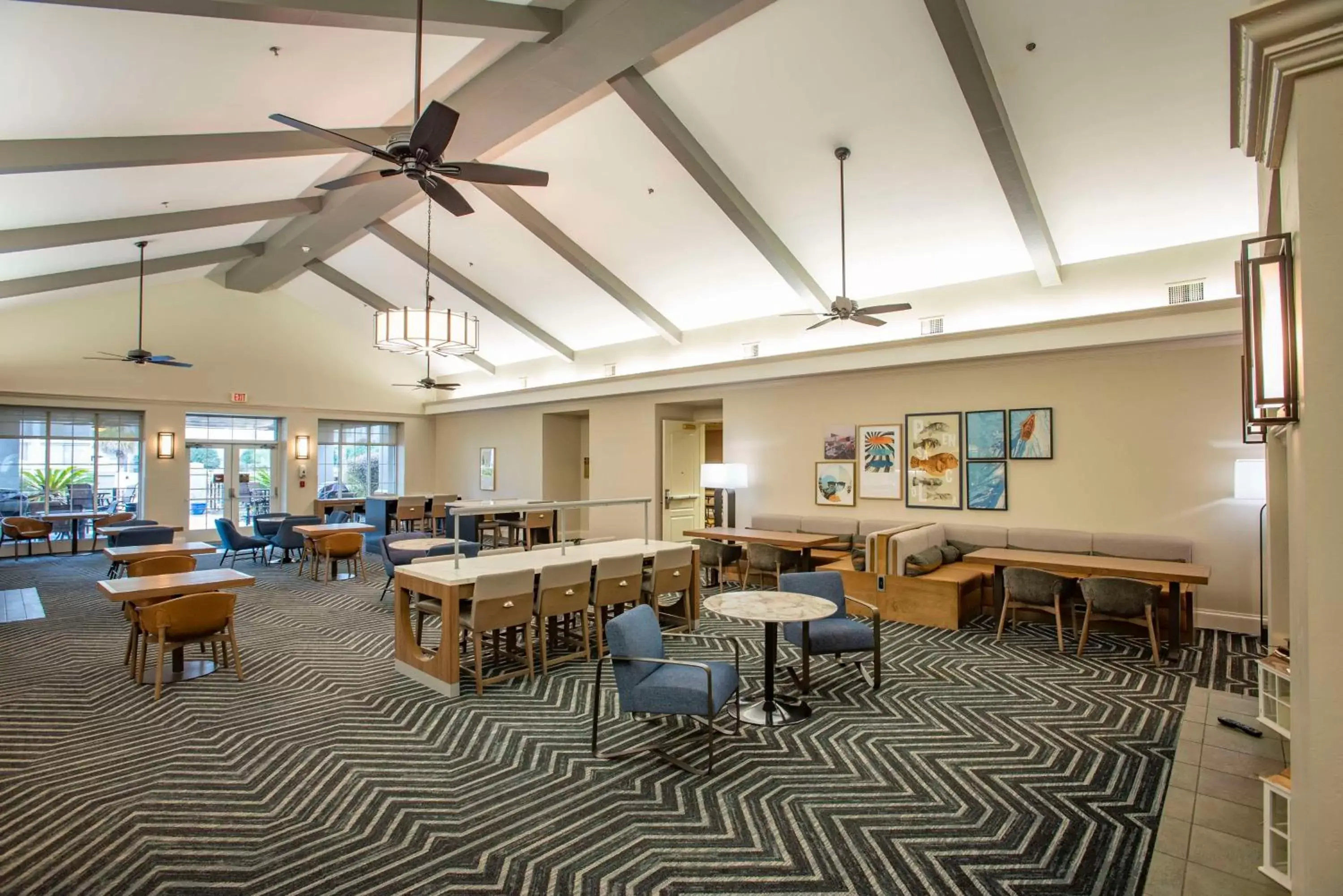 Lobby or reception, Restaurant/Places to Eat in Homewood Suites by Hilton Pensacola Airport-Cordova Mall Area