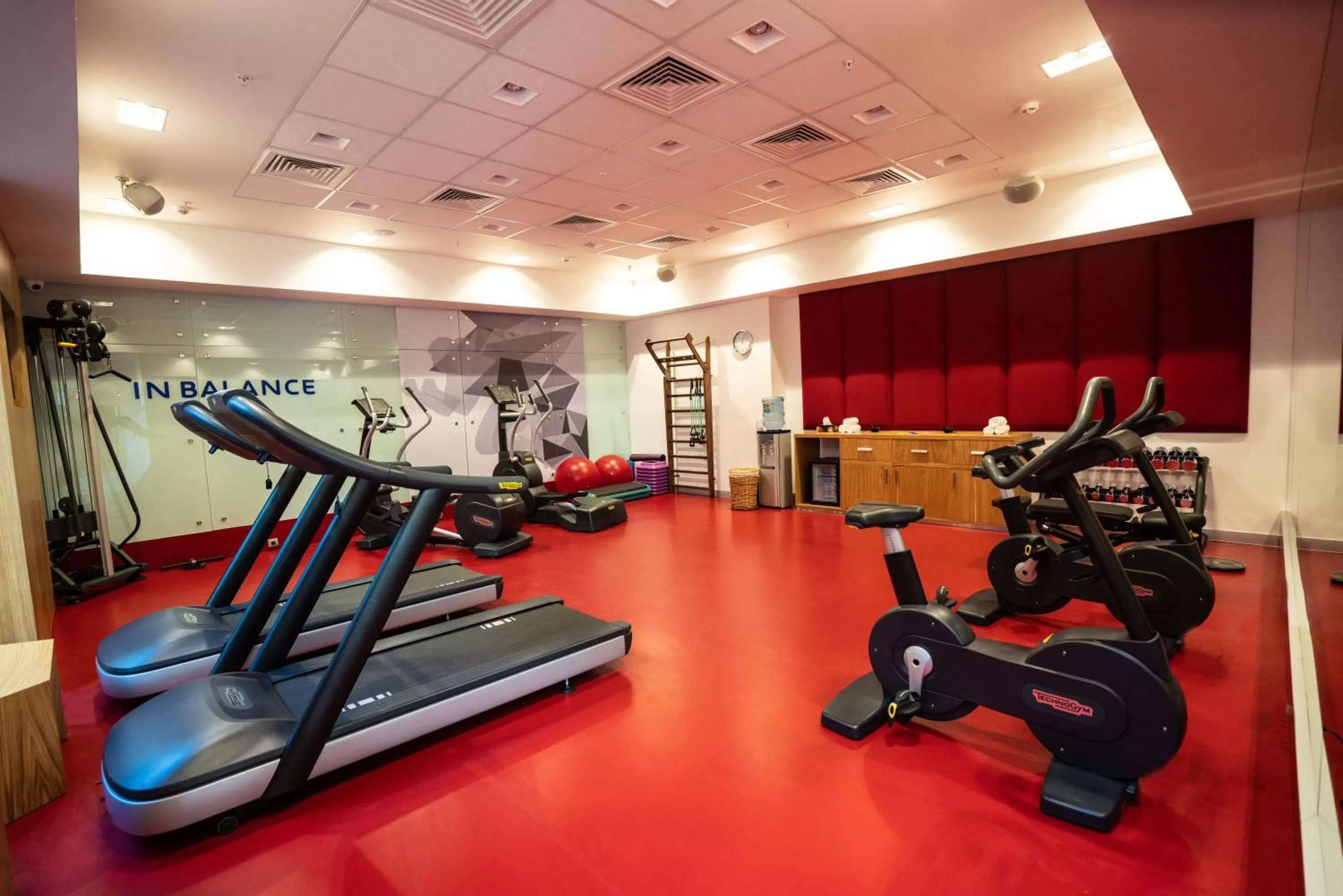 Fitness centre/facilities in Novotel Almaty City Center