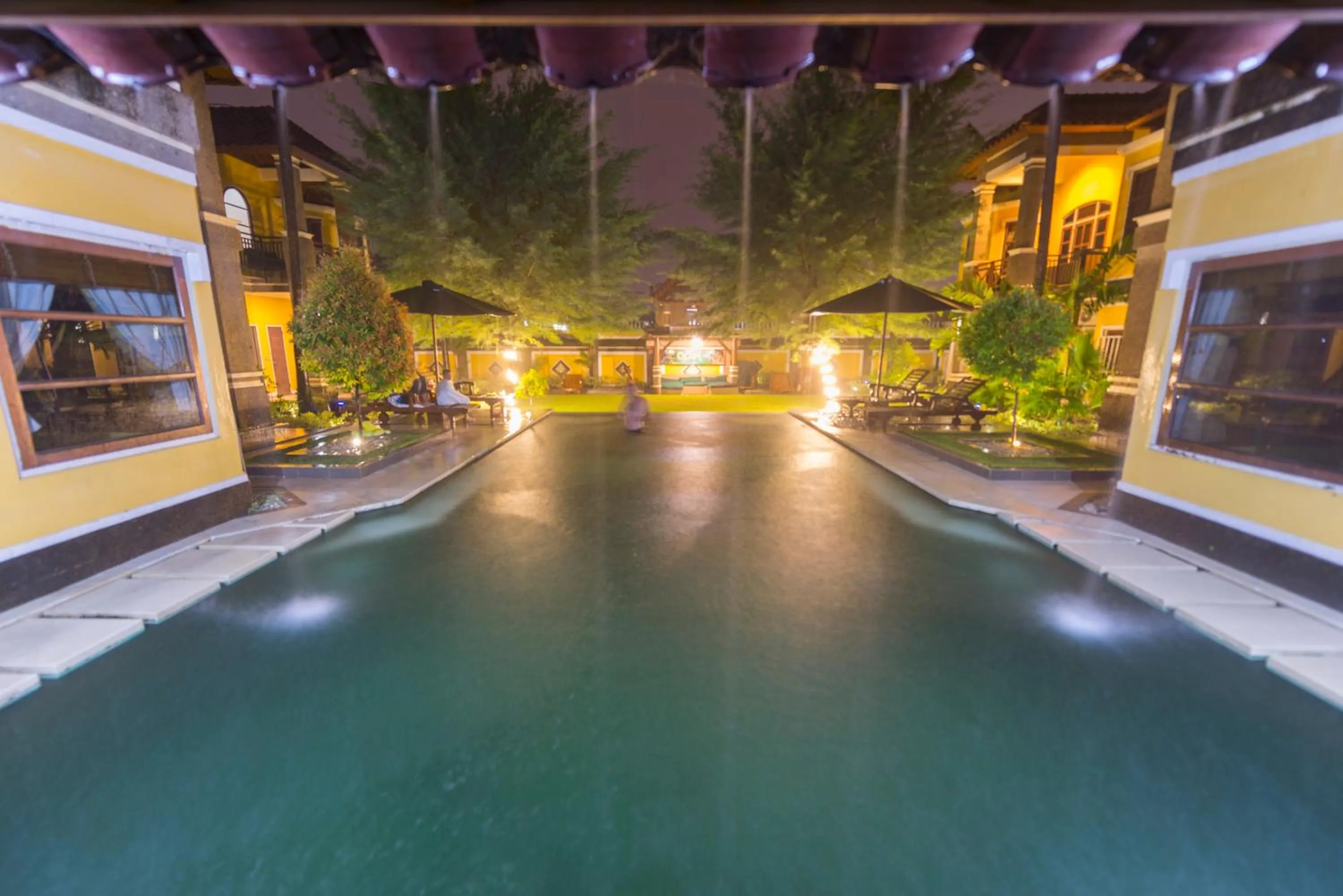 Pool view in Apel Villa Sanur