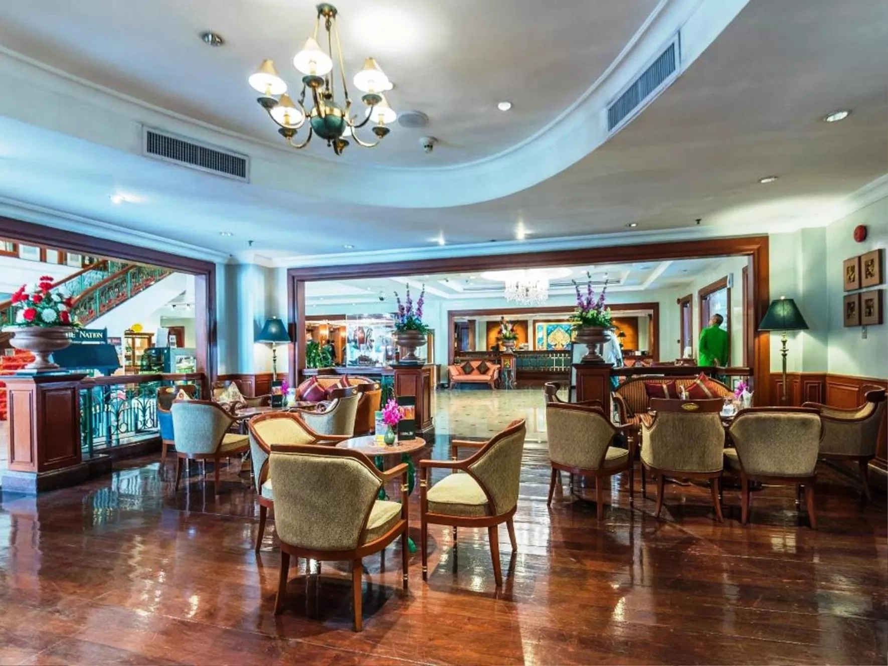 Lobby or reception in Evergreen Laurel Hotel Bangkok