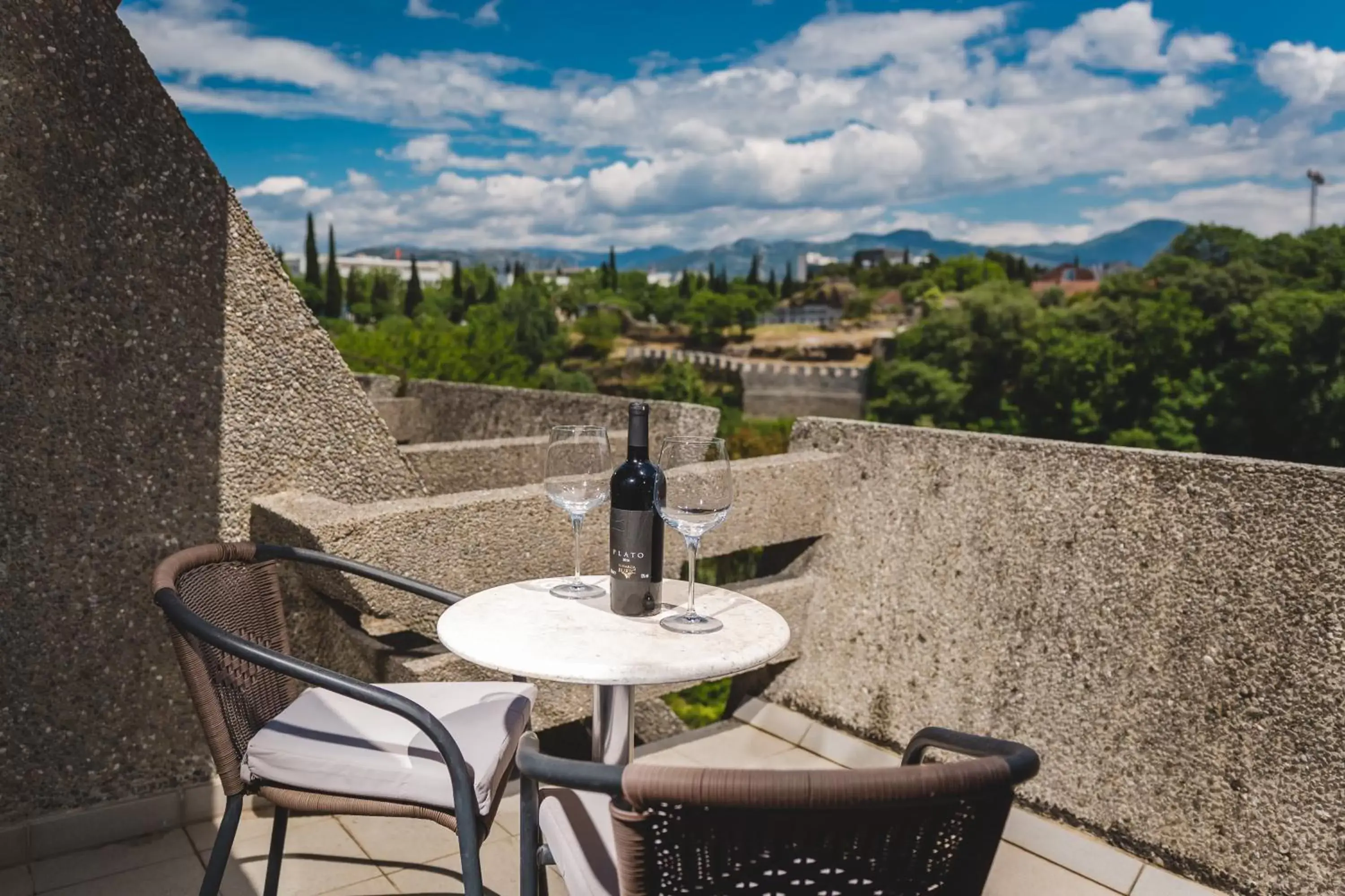 View (from property/room) in Hotel Podgorica