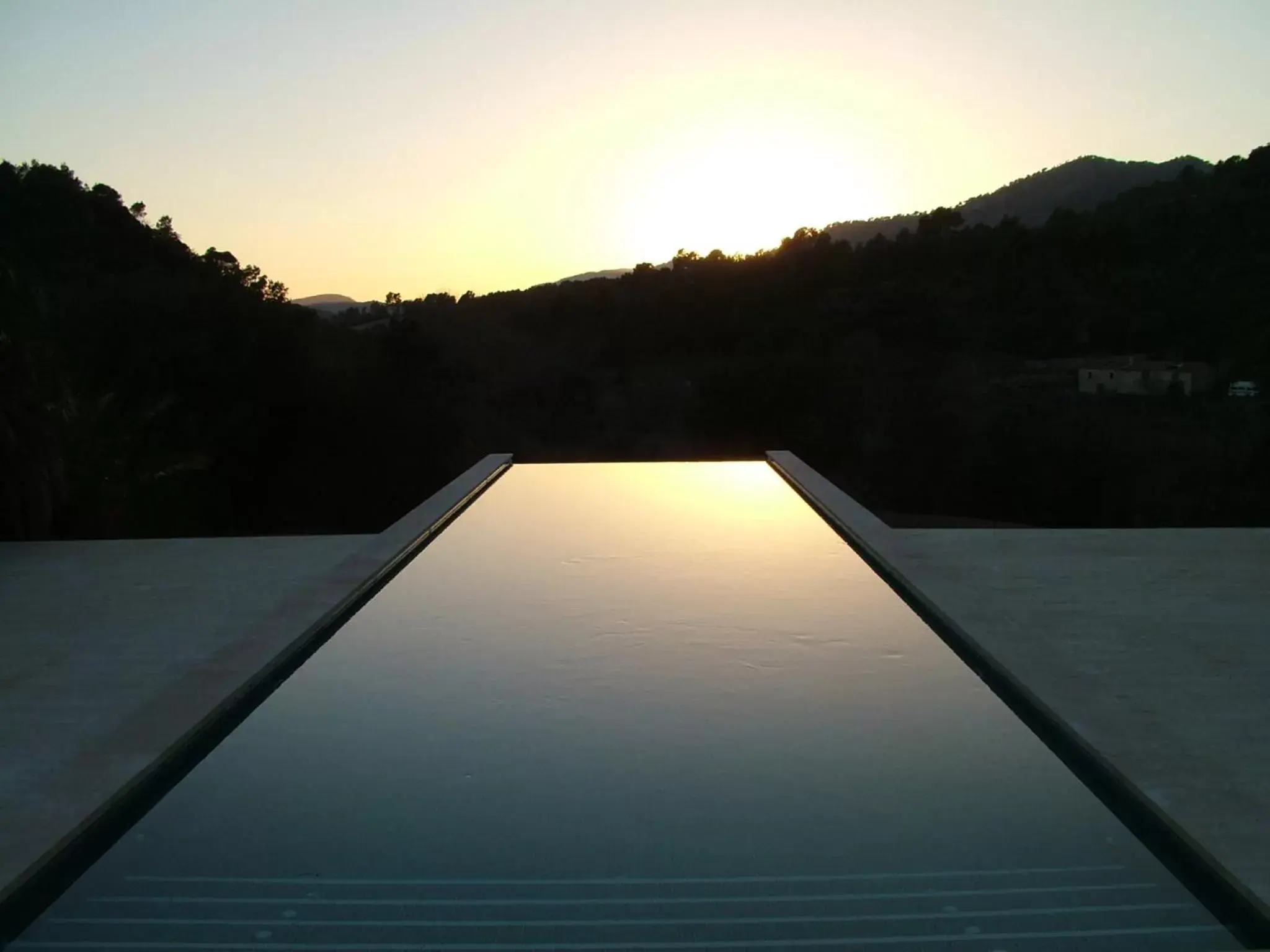Swimming pool, Sunrise/Sunset in Monnàber Vell