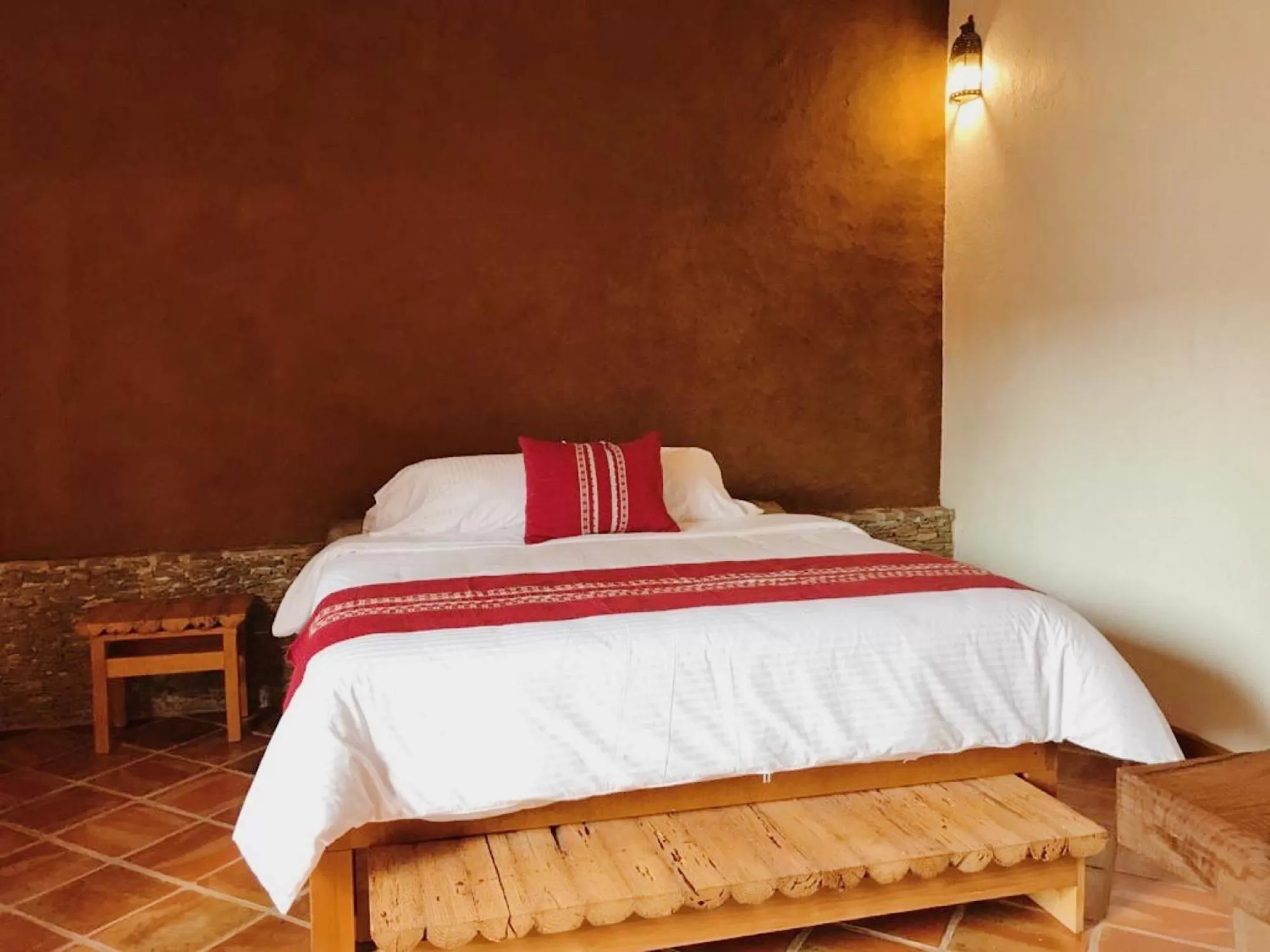 Bed in Posada la Manzanilla