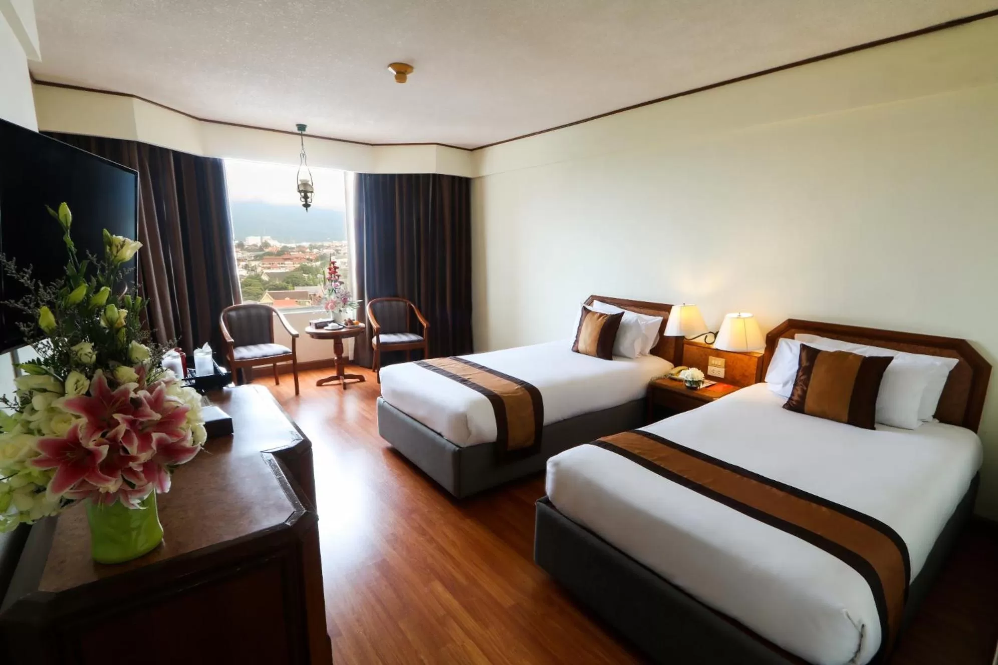 Double or Twin Room in Duangtawan Hotel Chiang Mai -SHA Extra Plus
