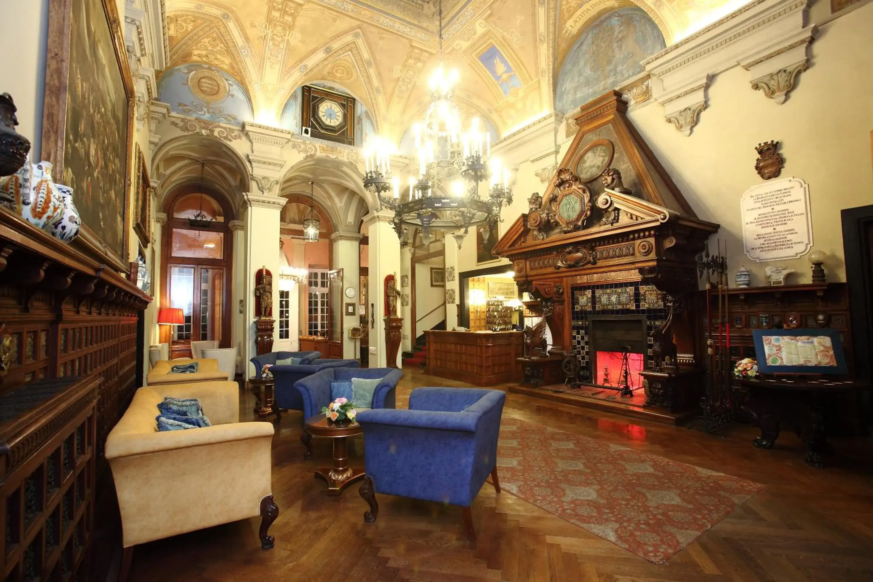 Lobby or reception, Lobby/Reception in Grand Hotel Villa Balbi
